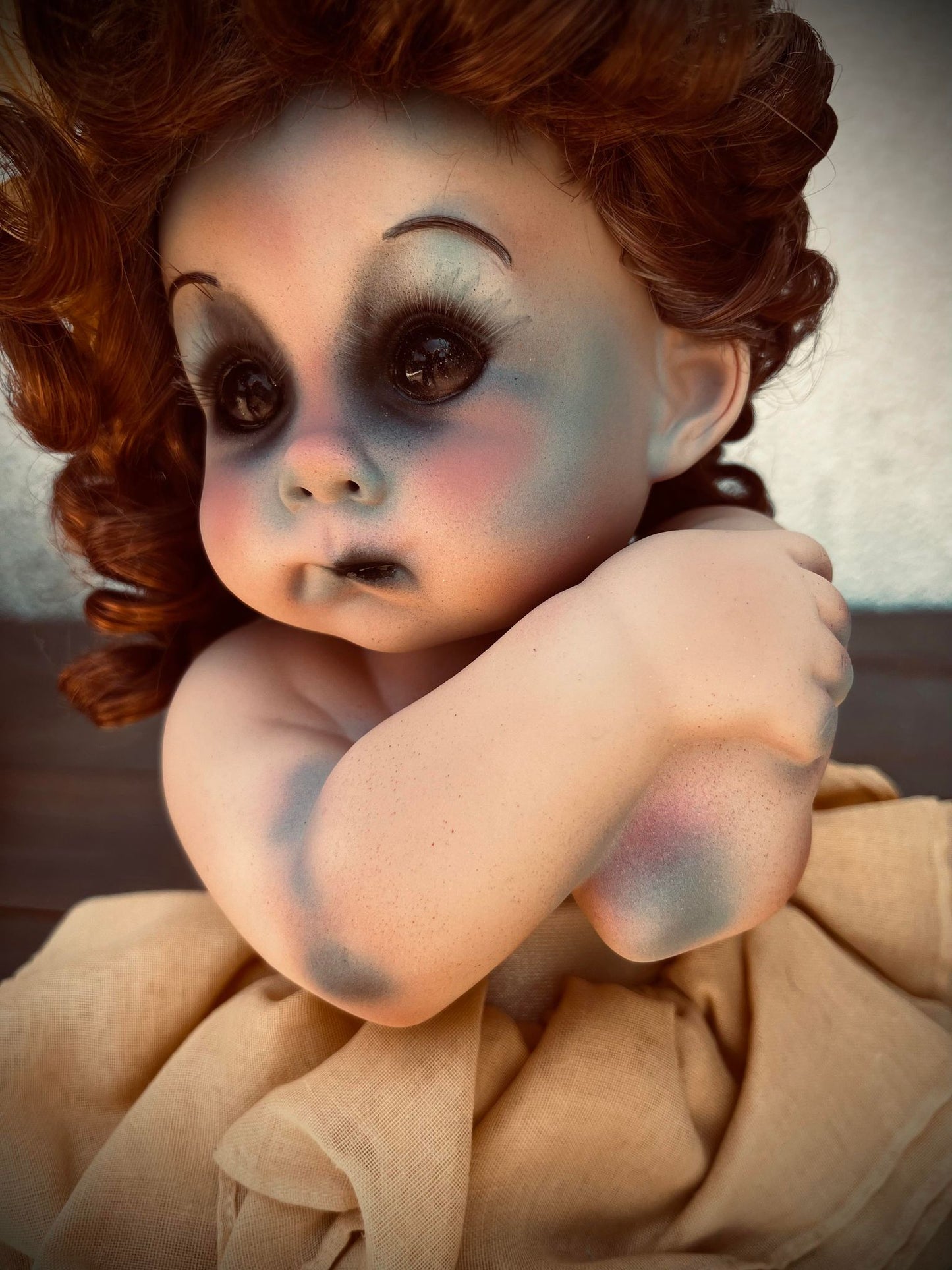 Meet Millie 17" Doll Porcelain Zombie Undead Witchy Creepy Haunted Spirit Infected Scary Spooky Possessed Positive Oddity Gift Idea