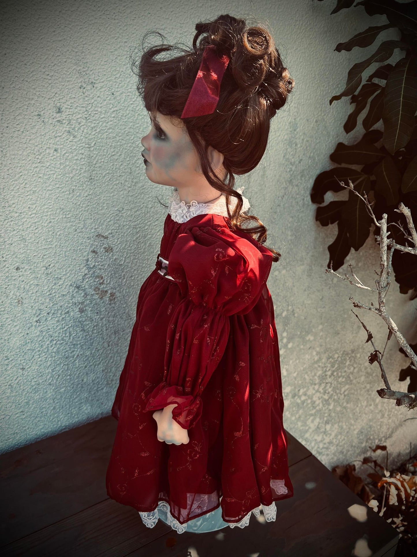 Meet Valentina 26" Large Doll Porcelain Zombie Undead Witchy Creepy Haunted Spirit Infected Scary Spooky Possessed Positive Oddity Gift Idea