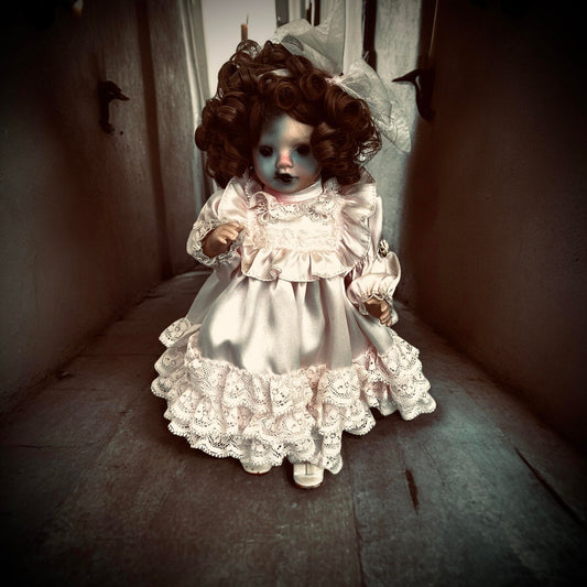 Meet Victoria 11" Doll Porcelain Mini Haunt Zombie Undead Witchy Creepy Haunted Spirit Infected Scary Spooky Possessed Positive Oddity Gift