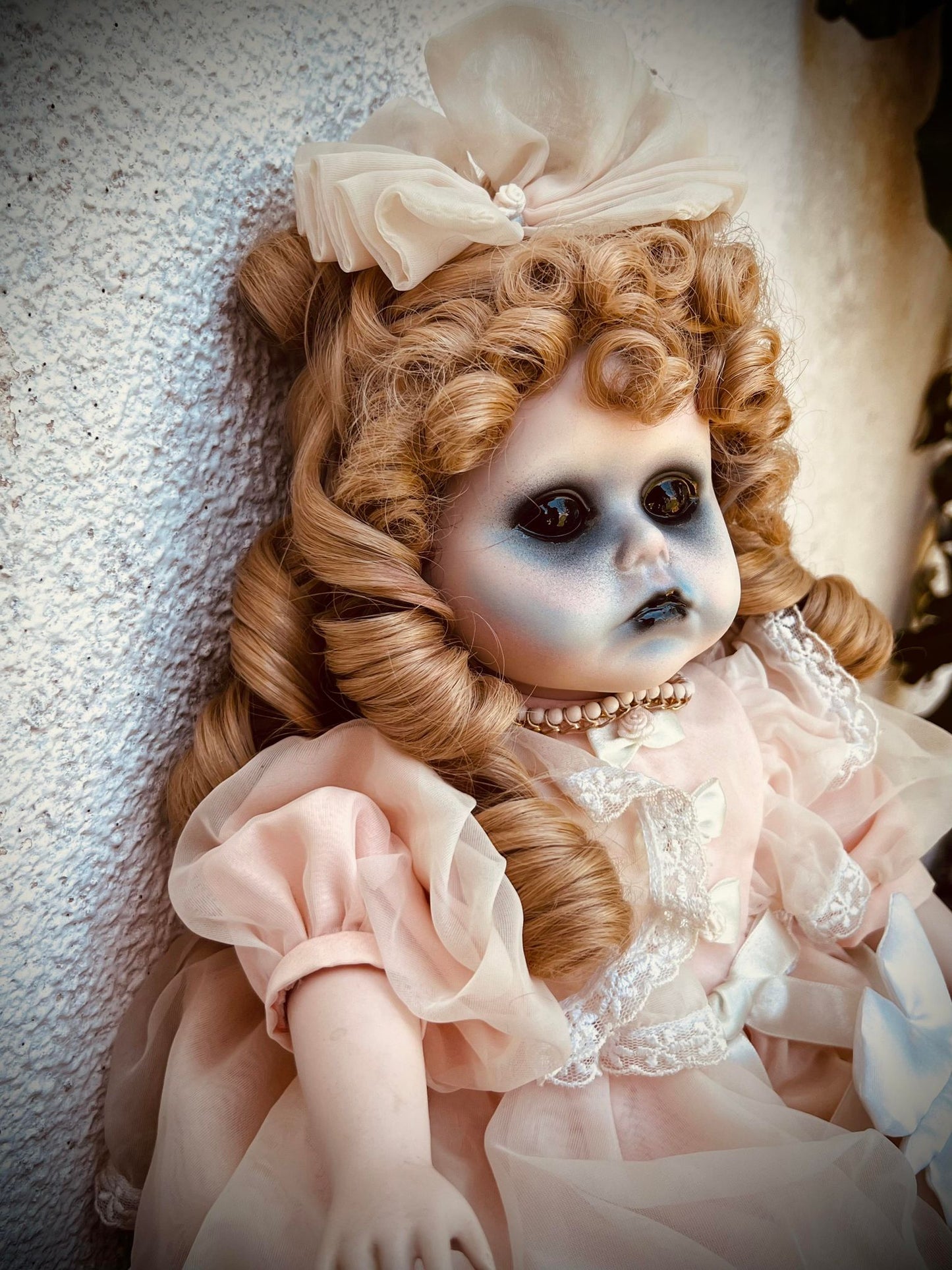 Meet Emilia 18" Doll Porcelain Zombie Undead Witchy Creepy Haunted Spirit Infected Scary Spooky Possessed Positive Oddity Gift Idea