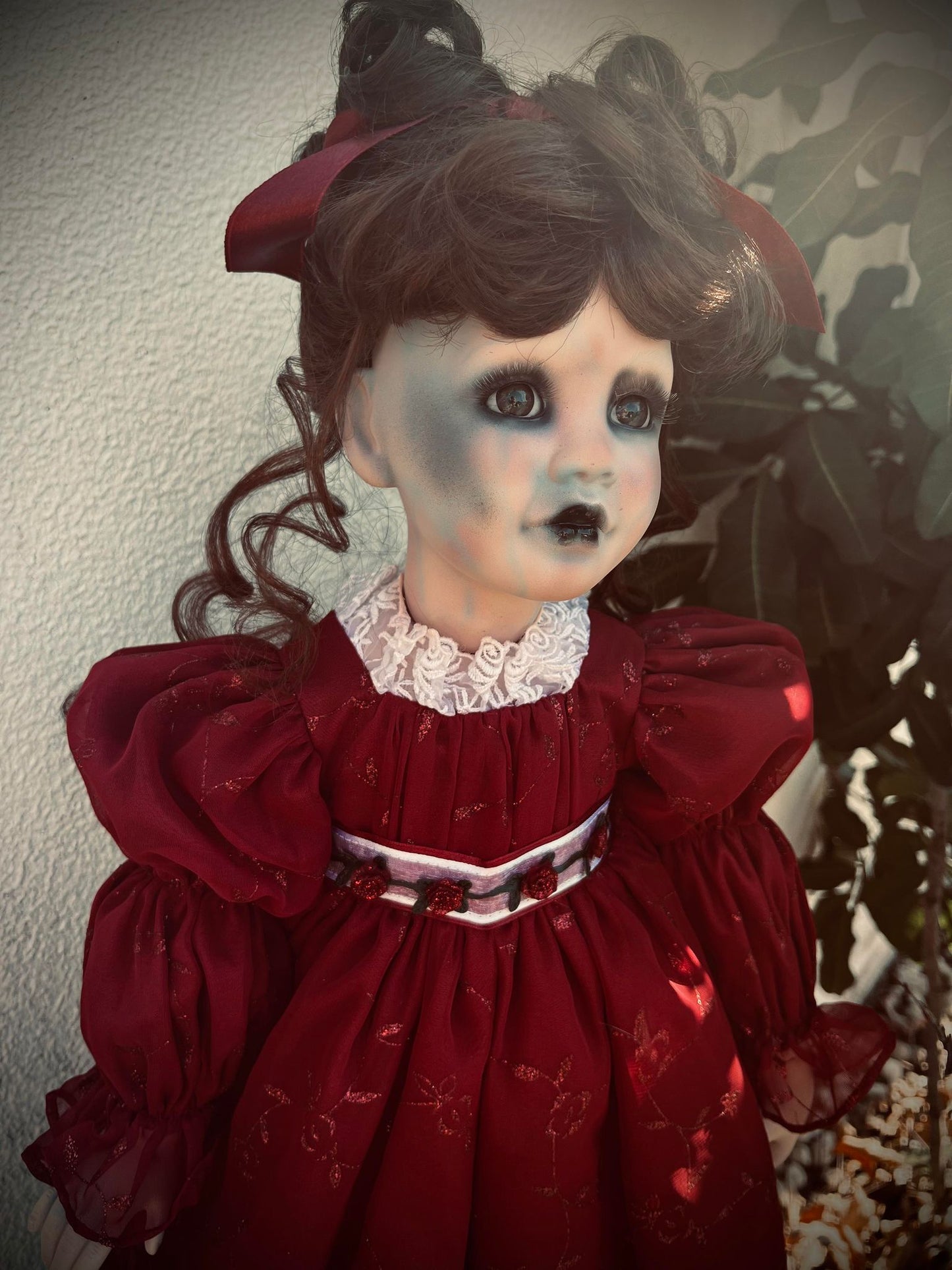 Meet Valentina 26" Large Doll Porcelain Zombie Undead Witchy Creepy Haunted Spirit Infected Scary Spooky Possessed Positive Oddity Gift Idea