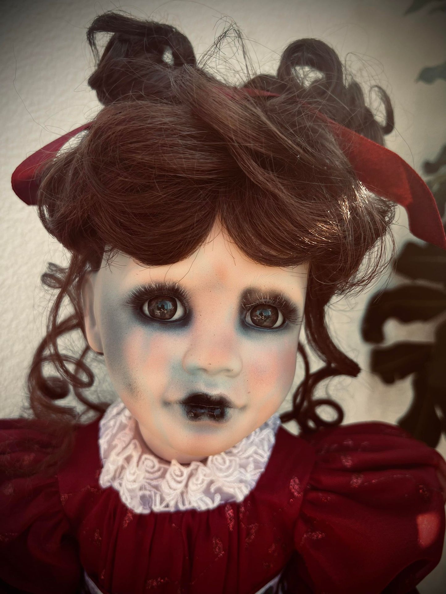 Meet Valentina 26" Large Doll Porcelain Zombie Undead Witchy Creepy Haunted Spirit Infected Scary Spooky Possessed Positive Oddity Gift Idea