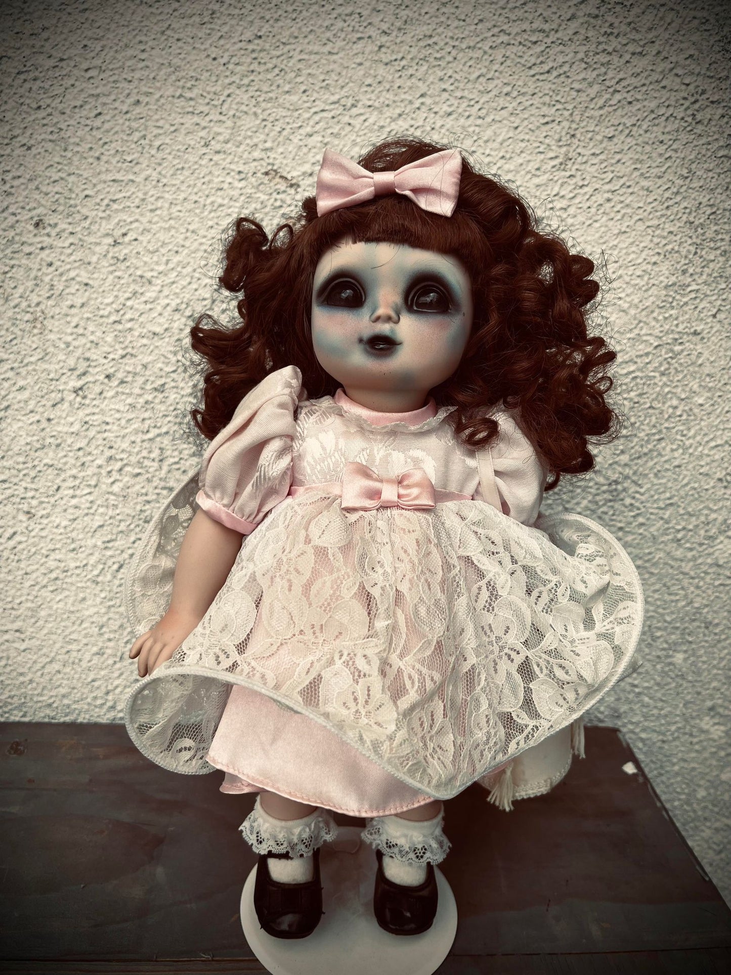 Meet Emilia 15" Doll Porcelain Zombie Undead Witchy Creepy Haunted Spirit Infected Scary Spooky Possessed Positive Oddity Gift Idea