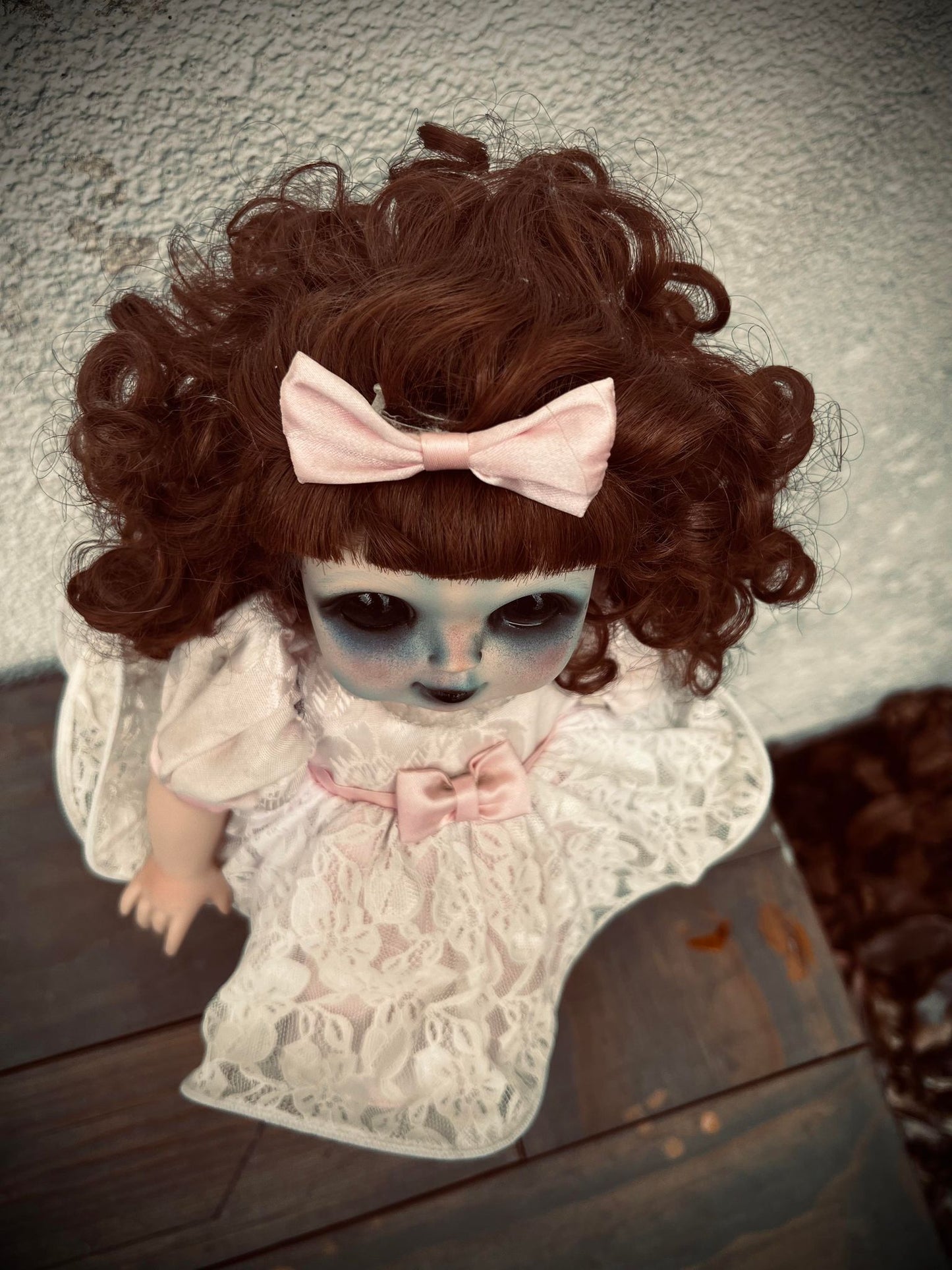 Meet Emilia 15" Doll Porcelain Zombie Undead Witchy Creepy Haunted Spirit Infected Scary Spooky Possessed Positive Oddity Gift Idea