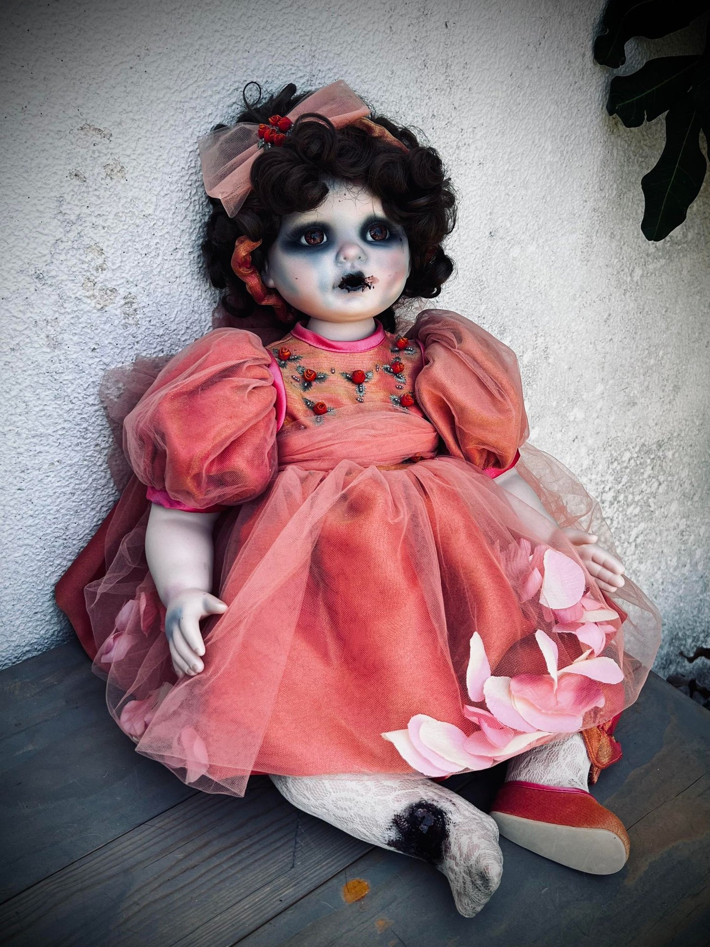 Meet Stella 25" Large Doll Porcelain Zombie Undead Witchy Creepy Haunted Spirit Infected Scary Spooky Possessed Positive Oddity Gift Idea