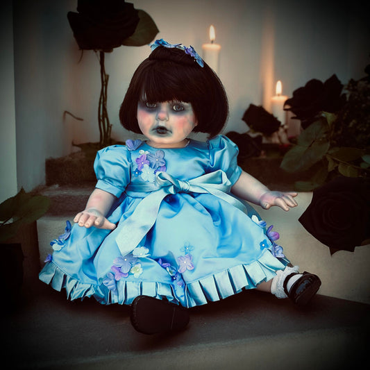 Meet Wendy 22" Doll Porcelain Zombie Undead Witchy Creepy Haunted Spirit Infected Scary Spooky Possessed Positive Oddity Gift Idea