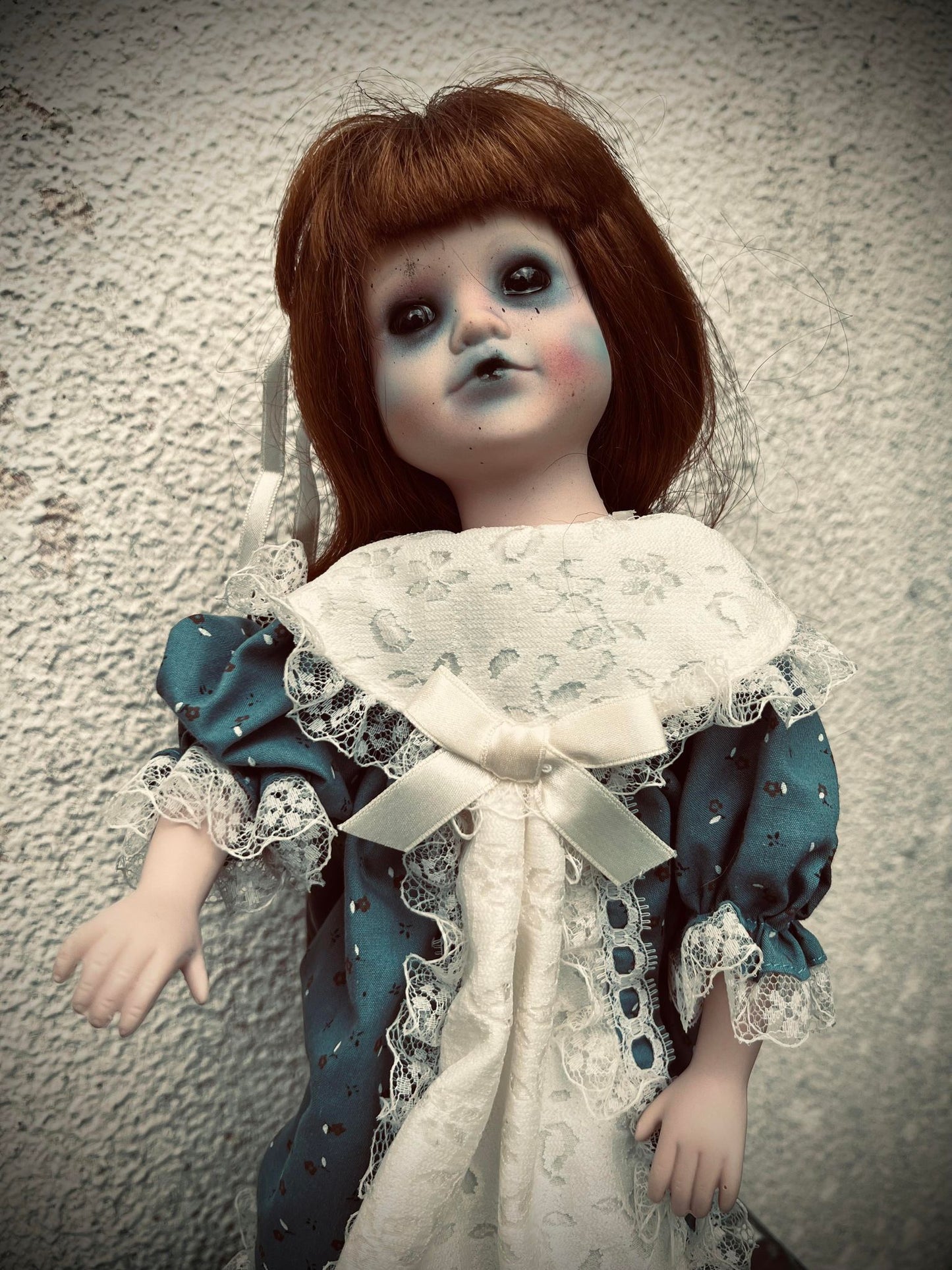 Meet Willow 14" Doll Porcelain Zombie Undead Witchy Creepy Haunted Spirit Infected Scary Spooky Possessed Positive Oddity Gift Idea