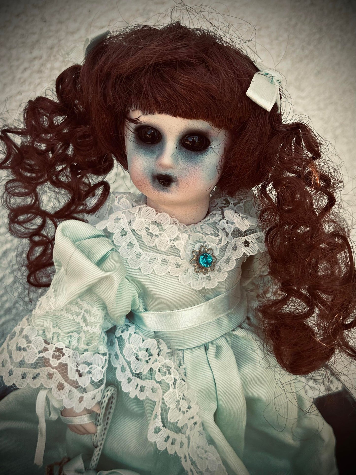 Meet Lucy 10" Mini Doll Porcelain Zombie Undead Witchy Creepy Haunted Spirit Infected Scary Spooky Possessed Positive Oddity Gift Idea