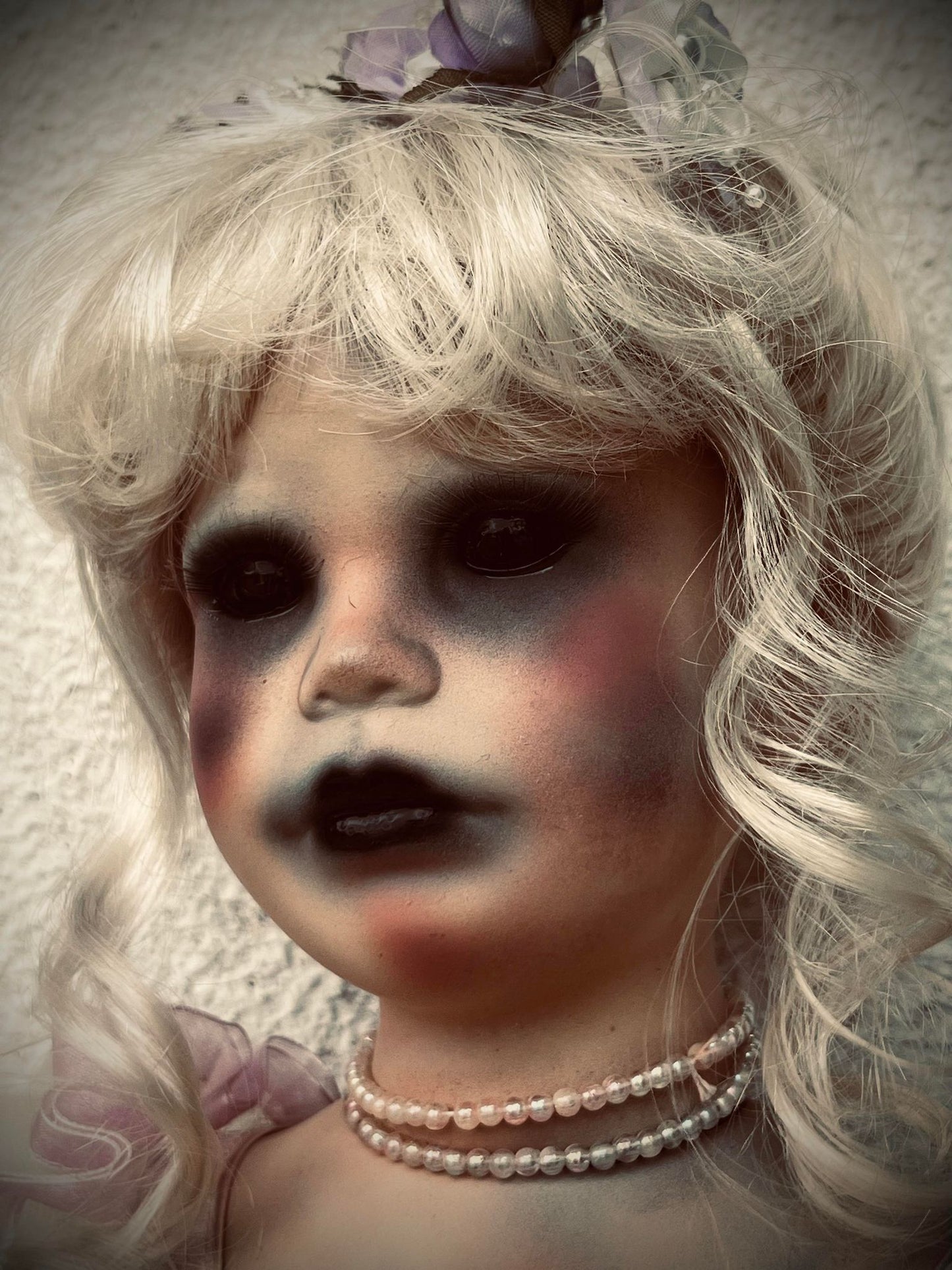 Meet Zoey 30" Large Doll Porcelain Zombie Undead Witchy Creepy Haunted Spirit Infected Scary Spooky Possessed Positive Oddity Gift Idea