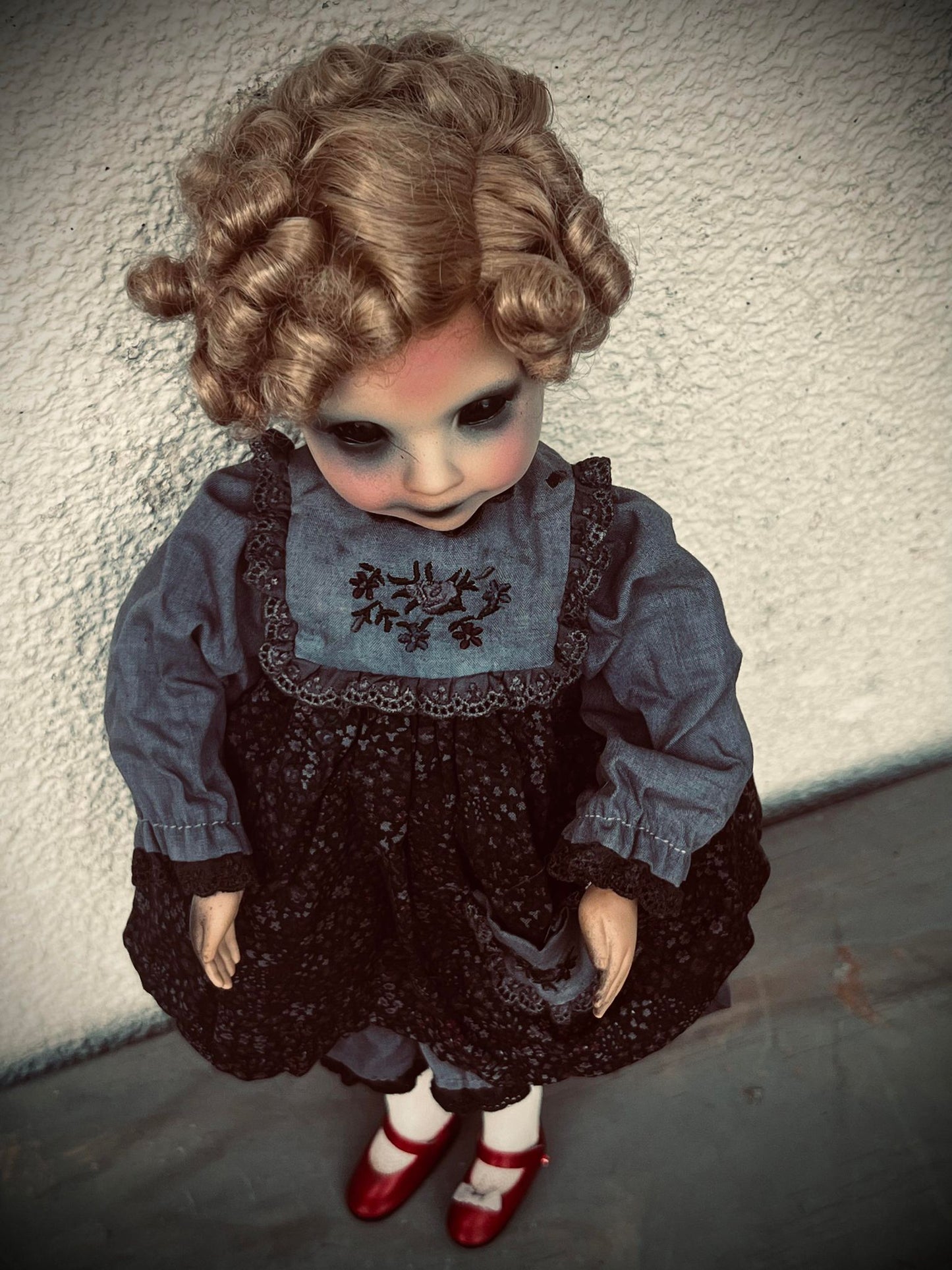 Meet Delilah 14" Doll Porcelain Zombie Undead Witchy Creepy Haunted Spirit Infected Scary Spooky Possessed Positive Oddity Gift Idea