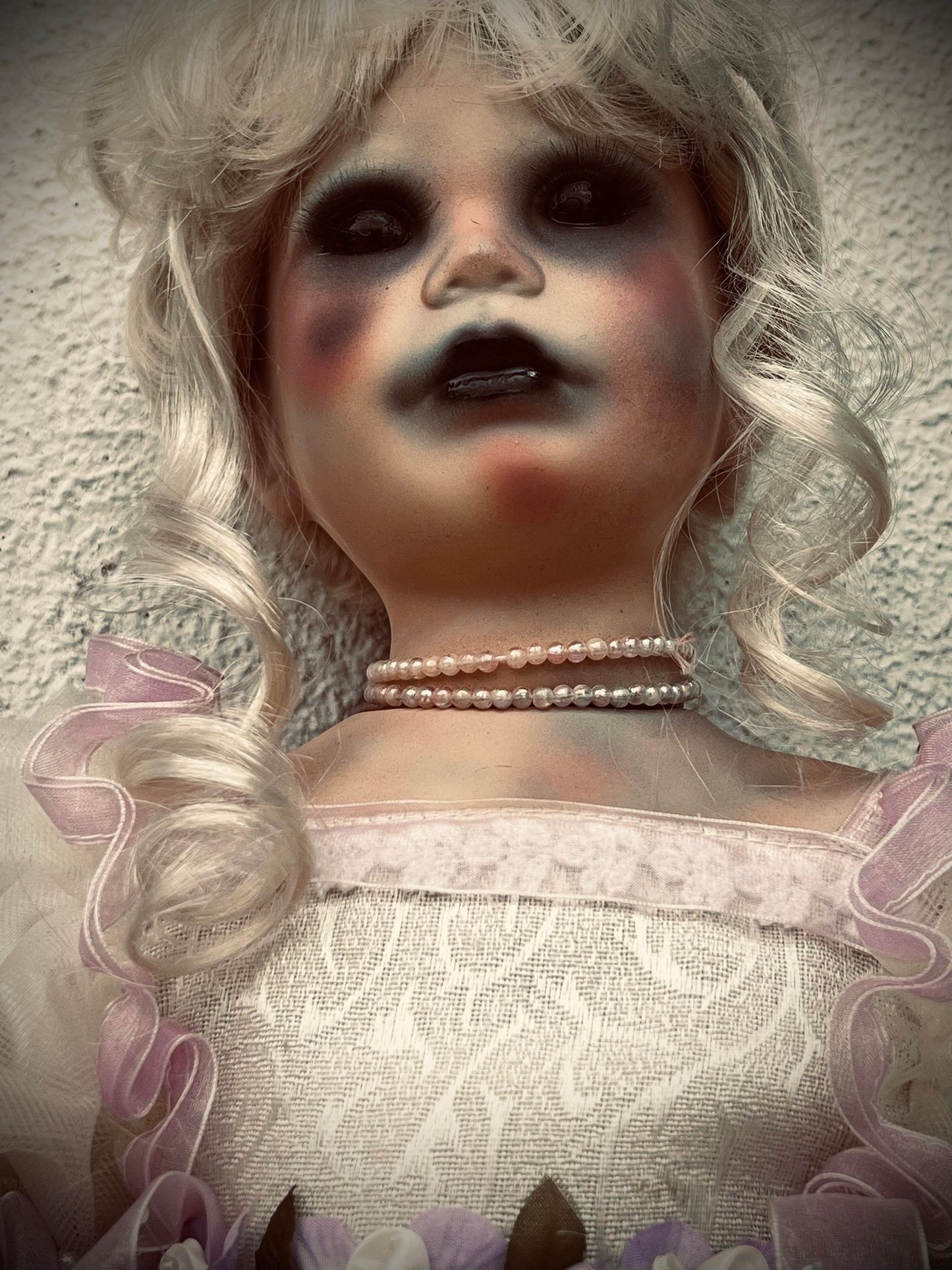 Meet Zoey 30" Large Doll Porcelain Zombie Undead Witchy Creepy Haunted Spirit Infected Scary Spooky Possessed Positive Oddity Gift Idea