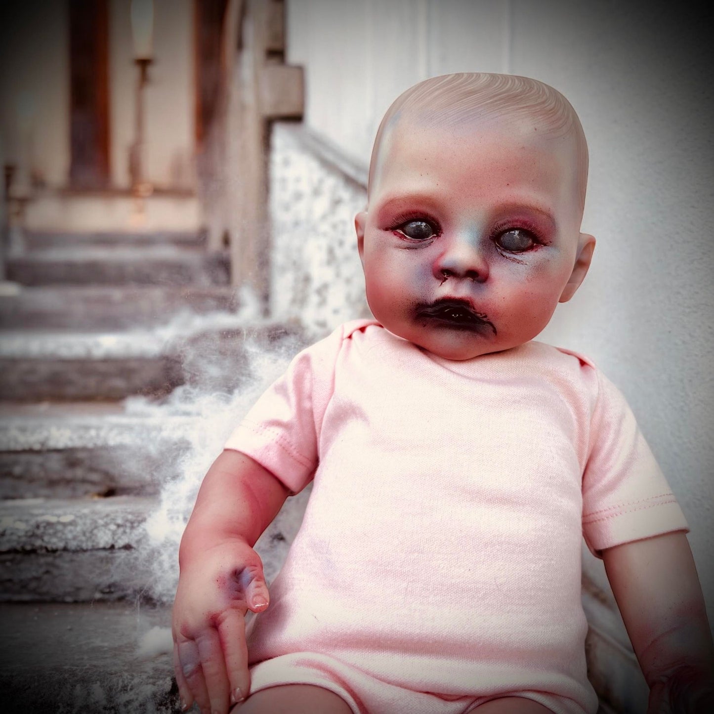 Meet Allison 19" Vinyl Reborn Baby Doll Witchy Creepy Haunted Spirit Infected Scary Spooky Zombie Positive Energy Oddity Gift Idea Vessel