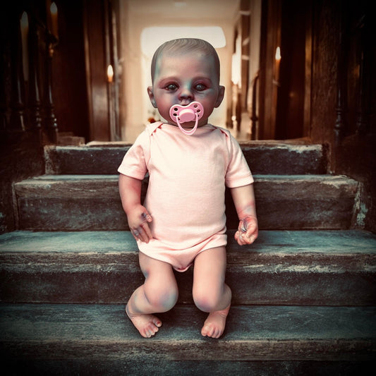 Meet Allison 19" Vinyl Reborn Baby Doll Witchy Creepy Haunted Spirit Infected Scary Spooky Zombie Positive Energy Oddity Gift Idea Vessel