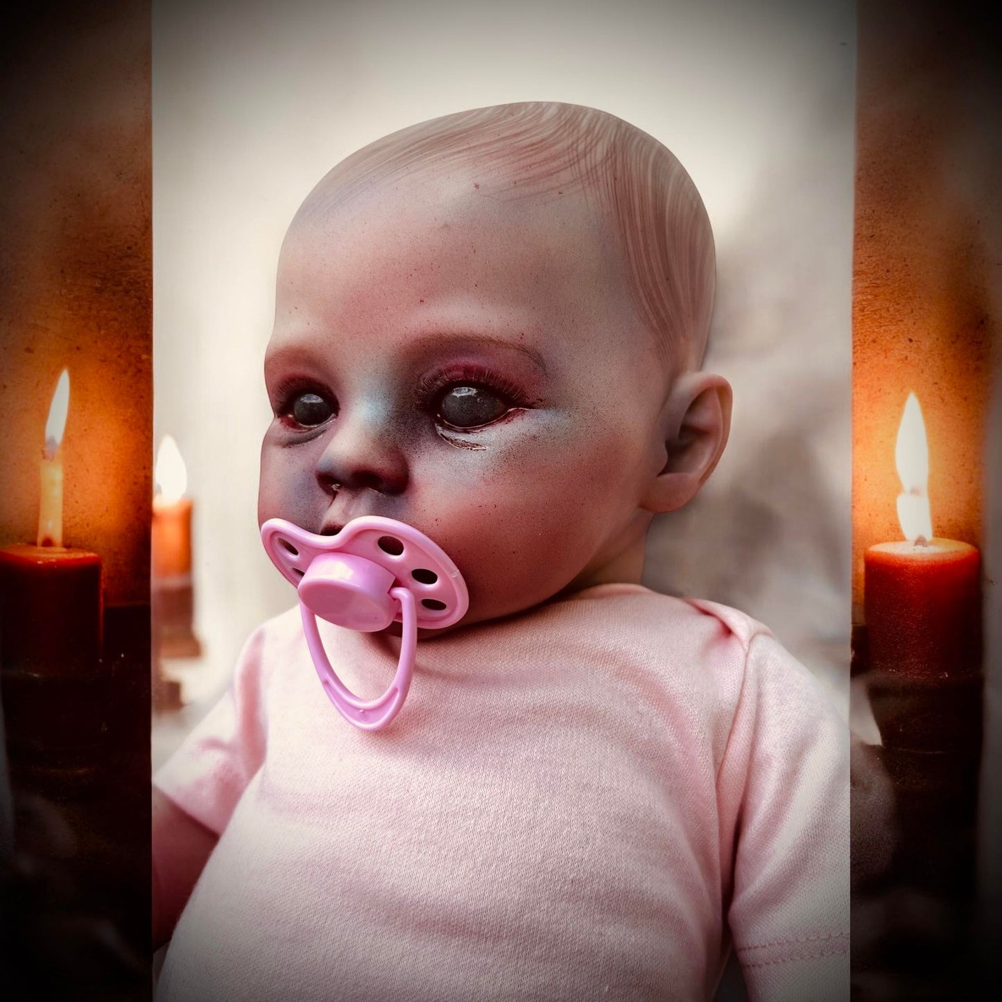 Meet Allison 19" Vinyl Reborn Baby Doll Witchy Creepy Haunted Spirit Infected Scary Spooky Zombie Positive Energy Oddity Gift Idea Vessel