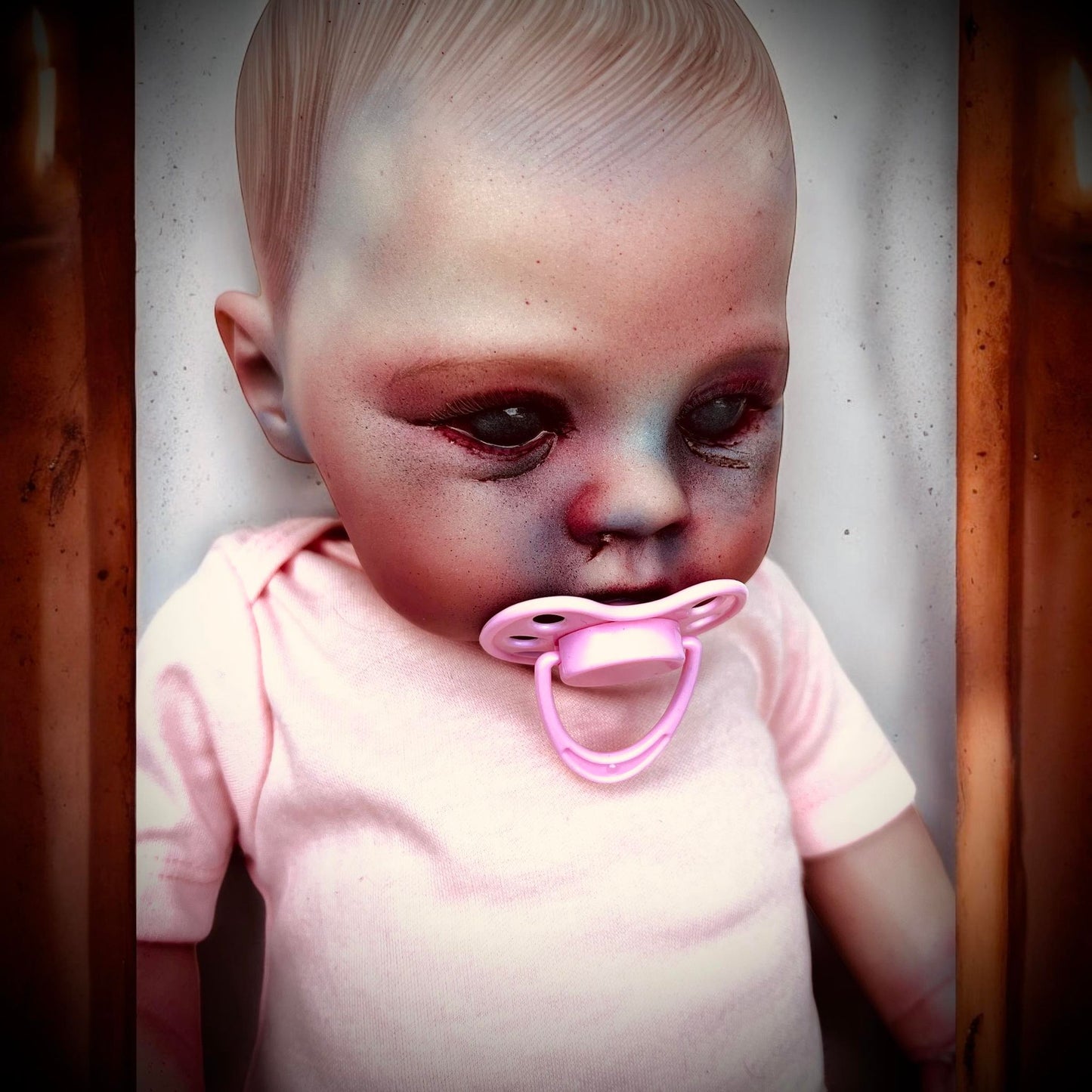 Meet Allison 19" Vinyl Reborn Baby Doll Witchy Creepy Haunted Spirit Infected Scary Spooky Zombie Positive Energy Oddity Gift Idea Vessel