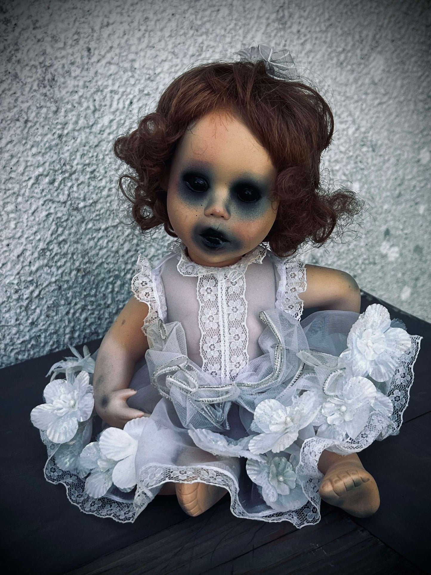 Meet Dahlia 11" Mini Haunted Doll Porcelain Zombie Undead Witchy Creepy Spirit Infected Spooky Possessed Positive Oddity Occult Vessel