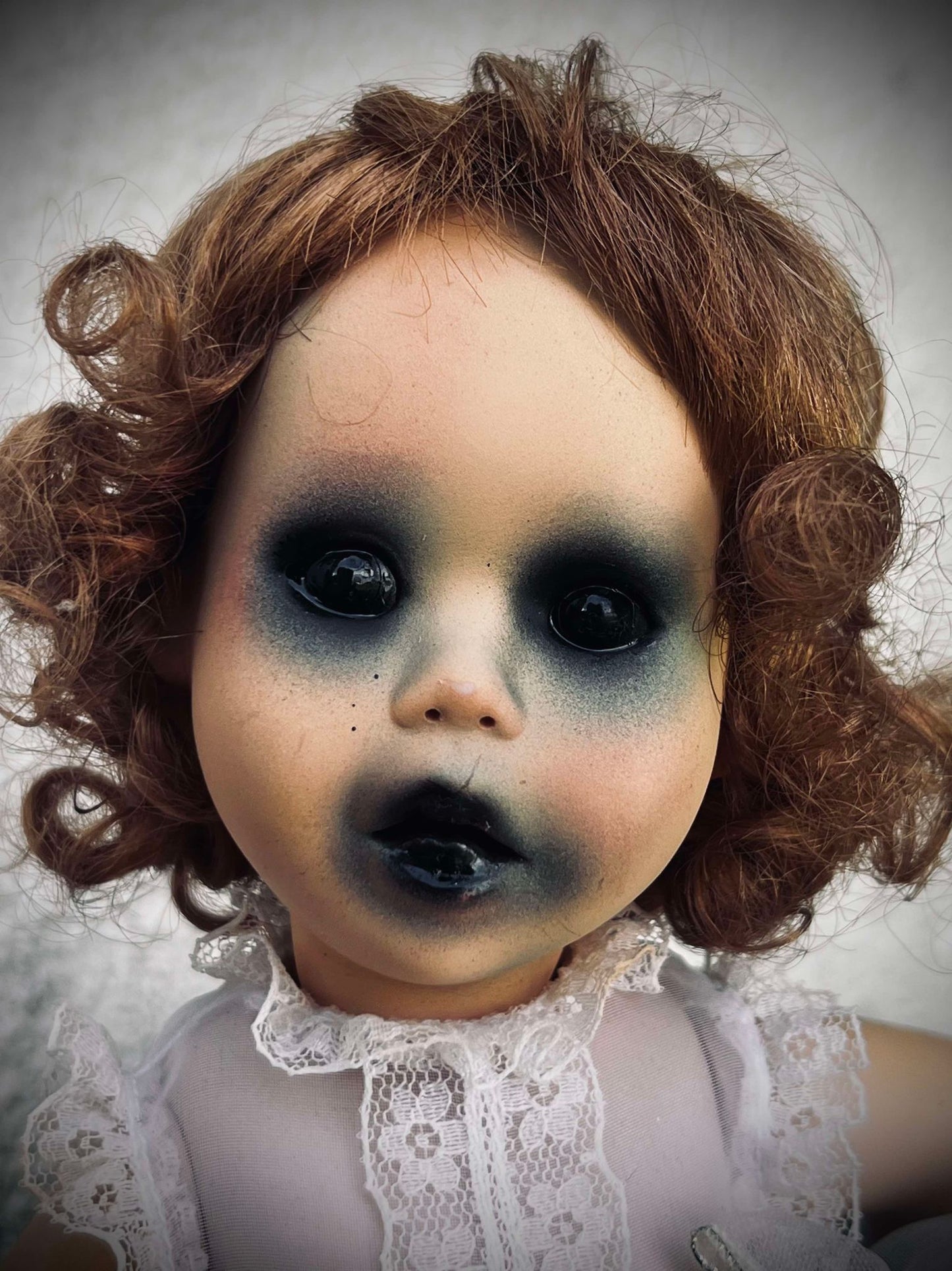 Meet Dahlia 11" Mini Haunted Doll Porcelain Zombie Undead Witchy Creepy Spirit Infected Spooky Possessed Positive Oddity Occult Vessel