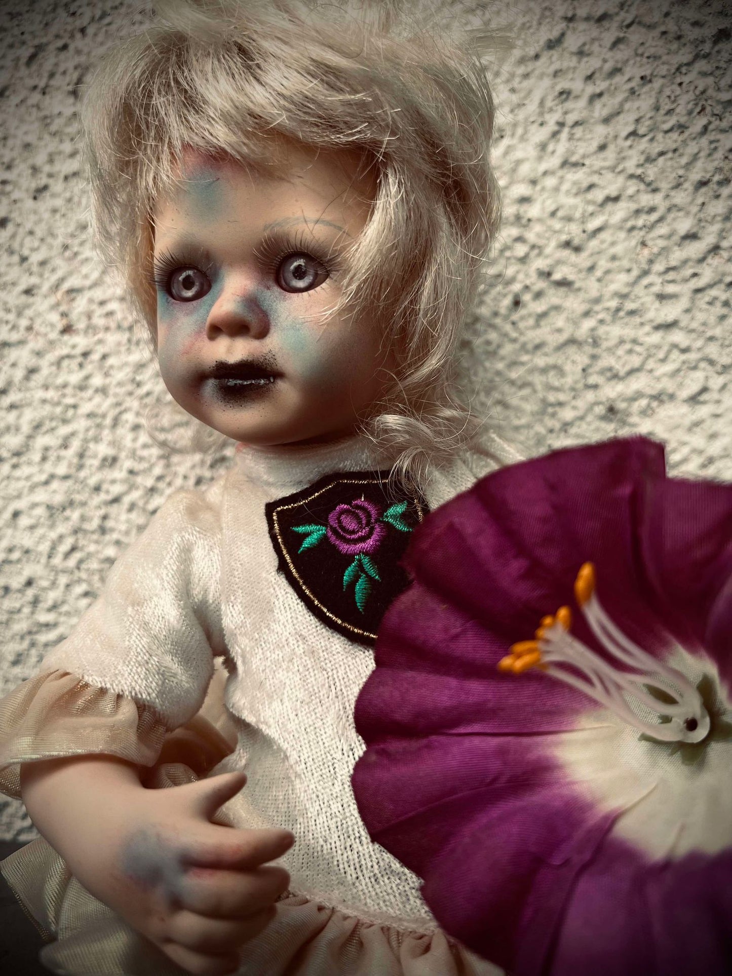 Meet Brooklyn 11" Mini Haunted Doll Porcelain Zombie Undead Witchy Creepy Spirit Infected Spooky Possessed Positive Oddity Occult Vessel