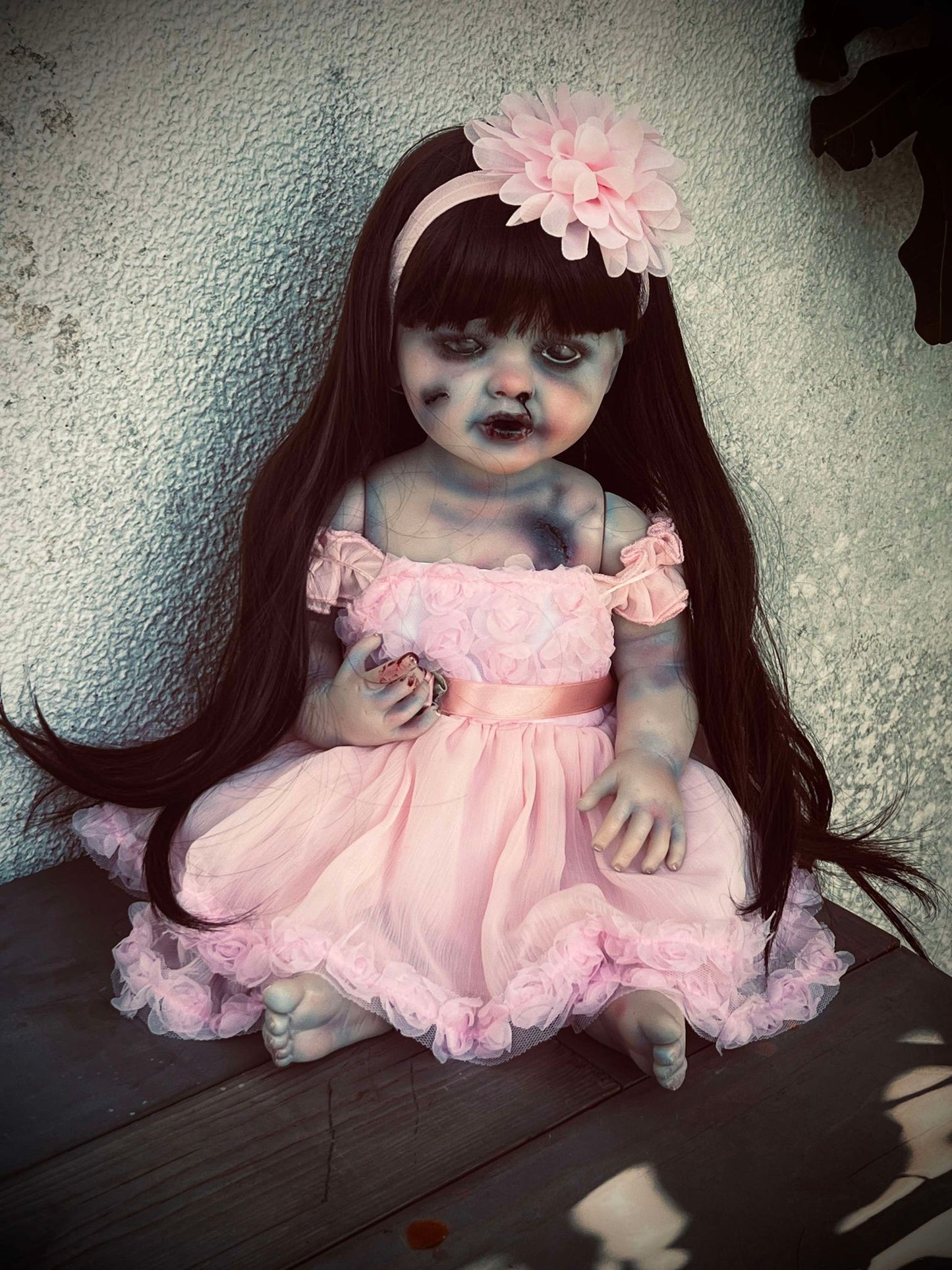 Meet Skyler 22" Vinyl Reborn Baby Doll Witchy Creepy Haunted Spirit Infected Scary Spooky Zombie Positive Energy Oddity Gift Idea Vessel