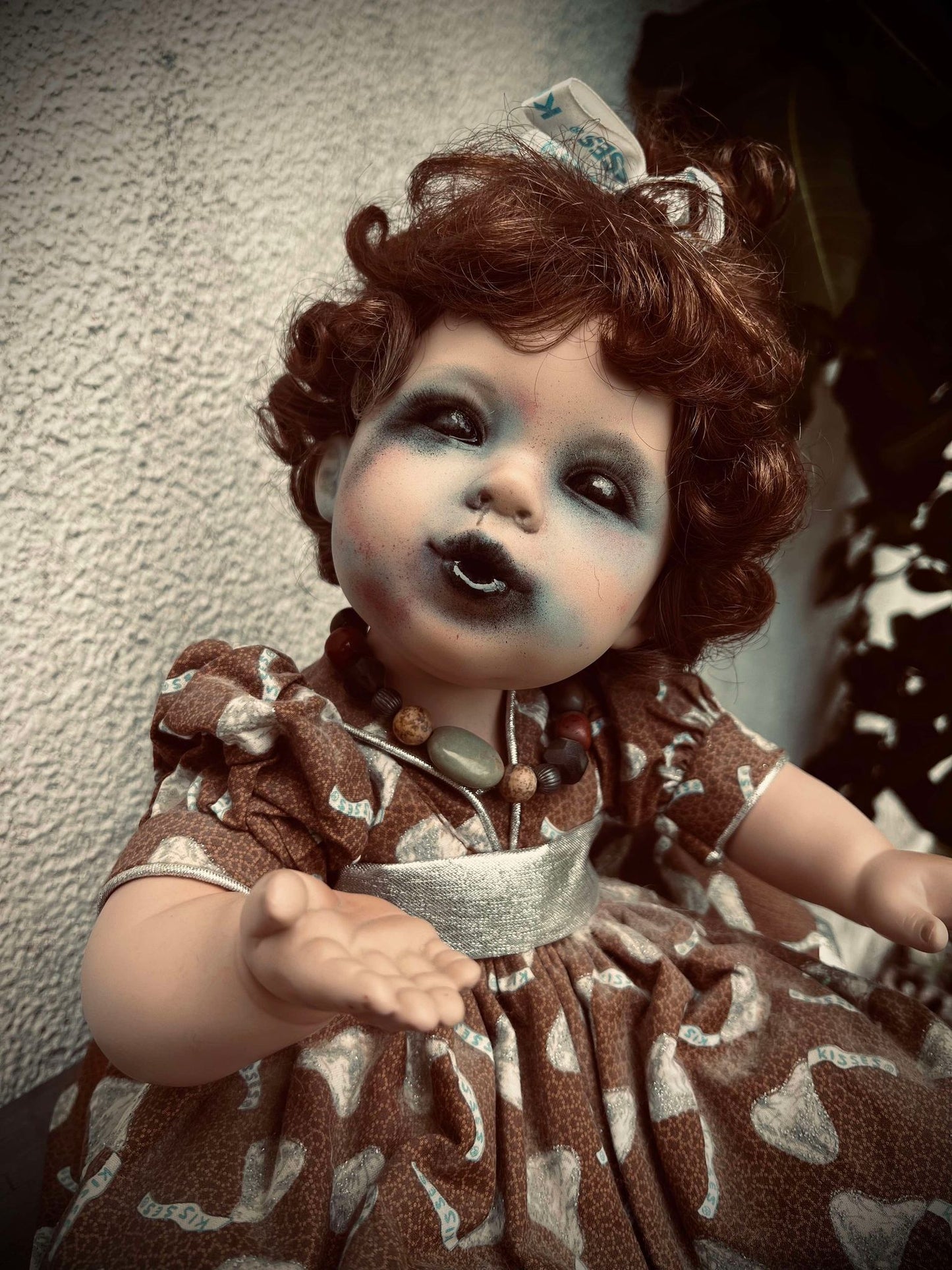 Meet Emerson 14" Doll Porcelain Kisses Undead Witchy Creepy Haunted Spirit Infected Scary Spooky Possessed Positive Oddity Occult Vessel