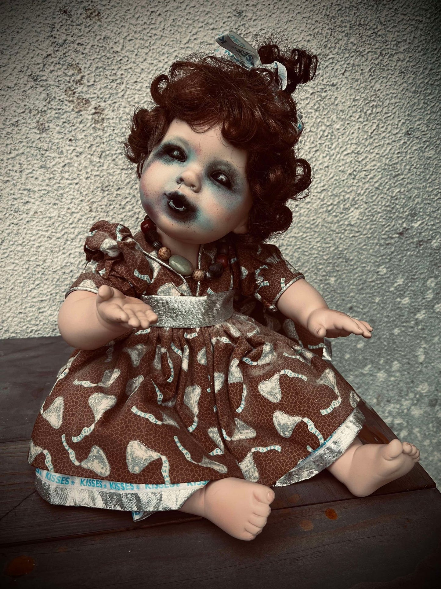 Meet Emerson 14" Doll Porcelain Kisses Undead Witchy Creepy Haunted Spirit Infected Scary Spooky Possessed Positive Oddity Occult Vessel