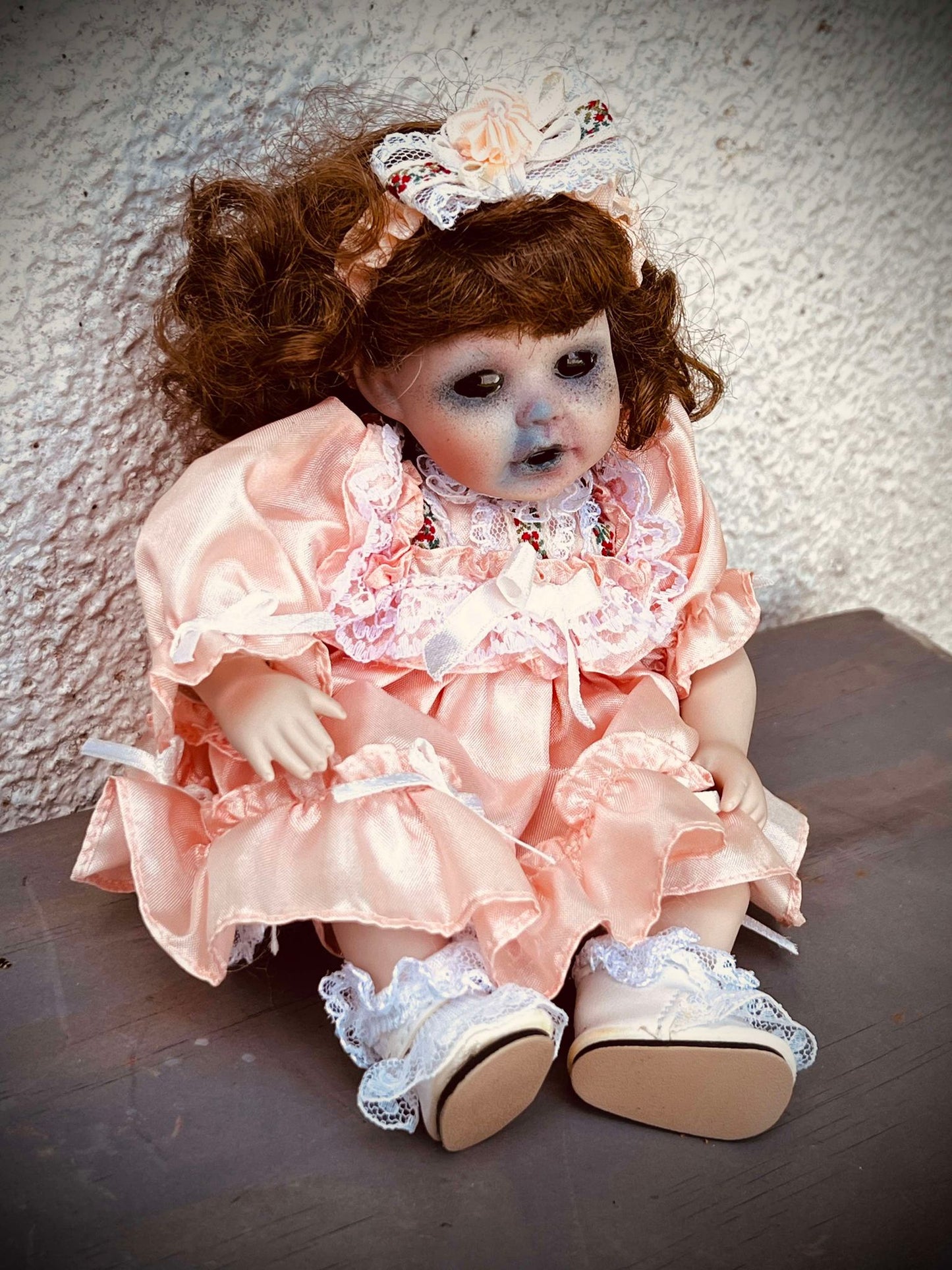 Meet Rosa 8" Mini Haunt Doll Porcelain Zombie Undead Witchy Creepy Haunted Spirit Paranormal Spooky Possessed Positive Oddity Gift Idea