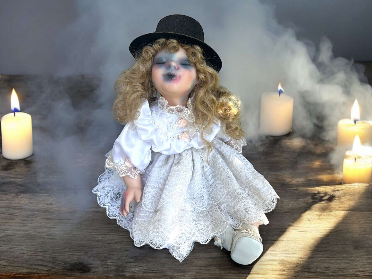 Meet Blakely 18" Doll Porcelain Zombie Undead Witchy Creepy Haunted Spirit Infected Spooky Possessed Positive Oddity Gift Idea Paranormal