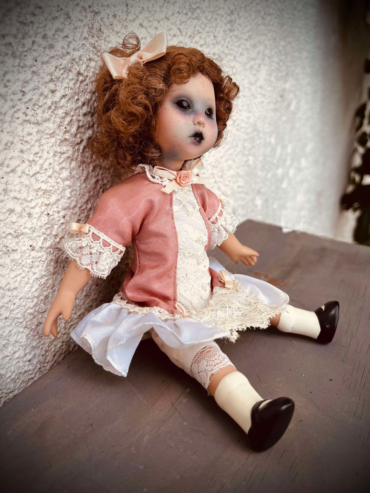 Meet Rosie 9" Mini Haunt Doll Porcelain Zombie Undead Witchy Creepy Haunted Spirit Paranormal Spooky Possessed Positive Oddity Gift Idea