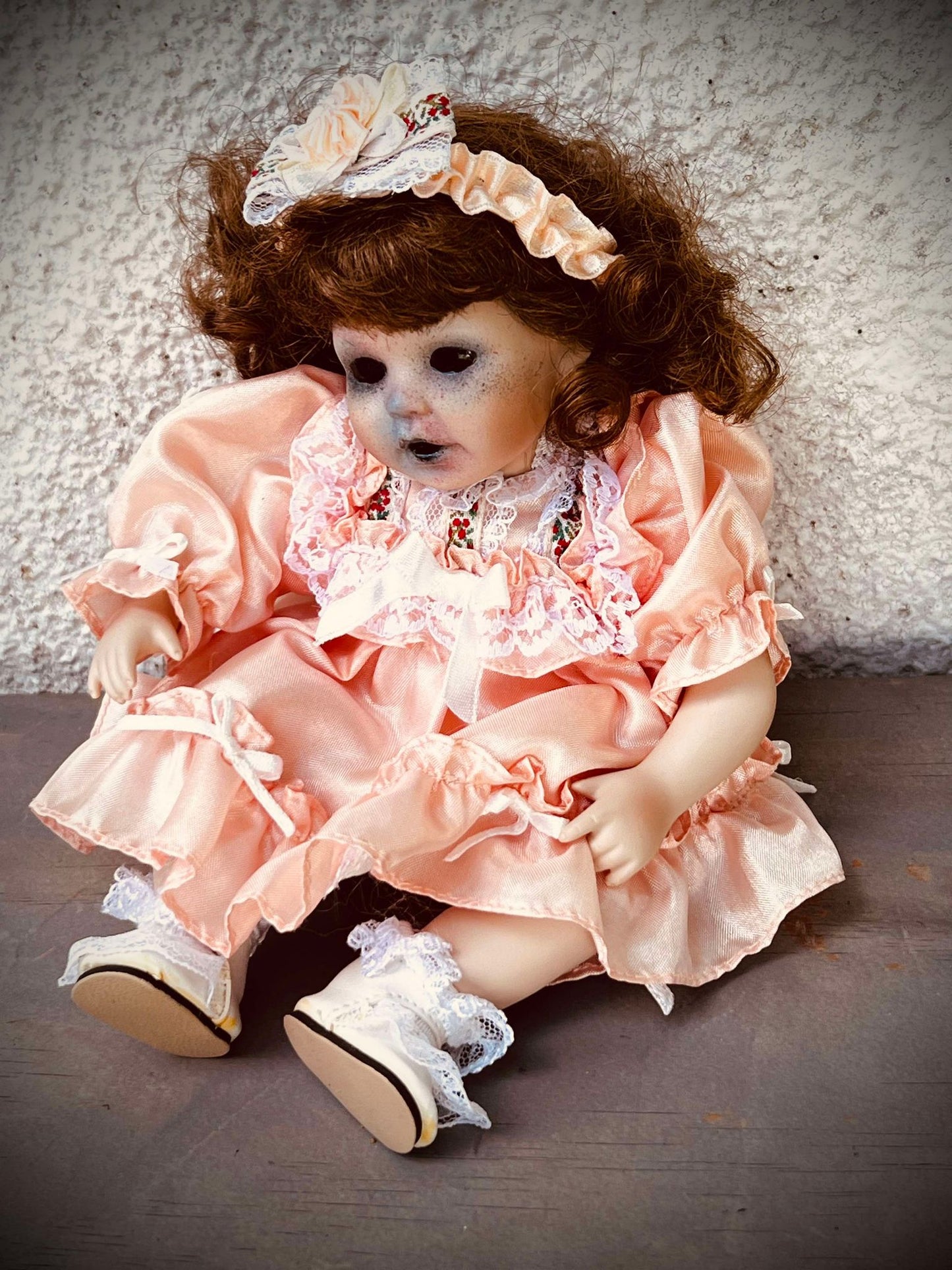 Meet Rosa 8" Mini Haunt Doll Porcelain Zombie Undead Witchy Creepy Haunted Spirit Paranormal Spooky Possessed Positive Oddity Gift Idea