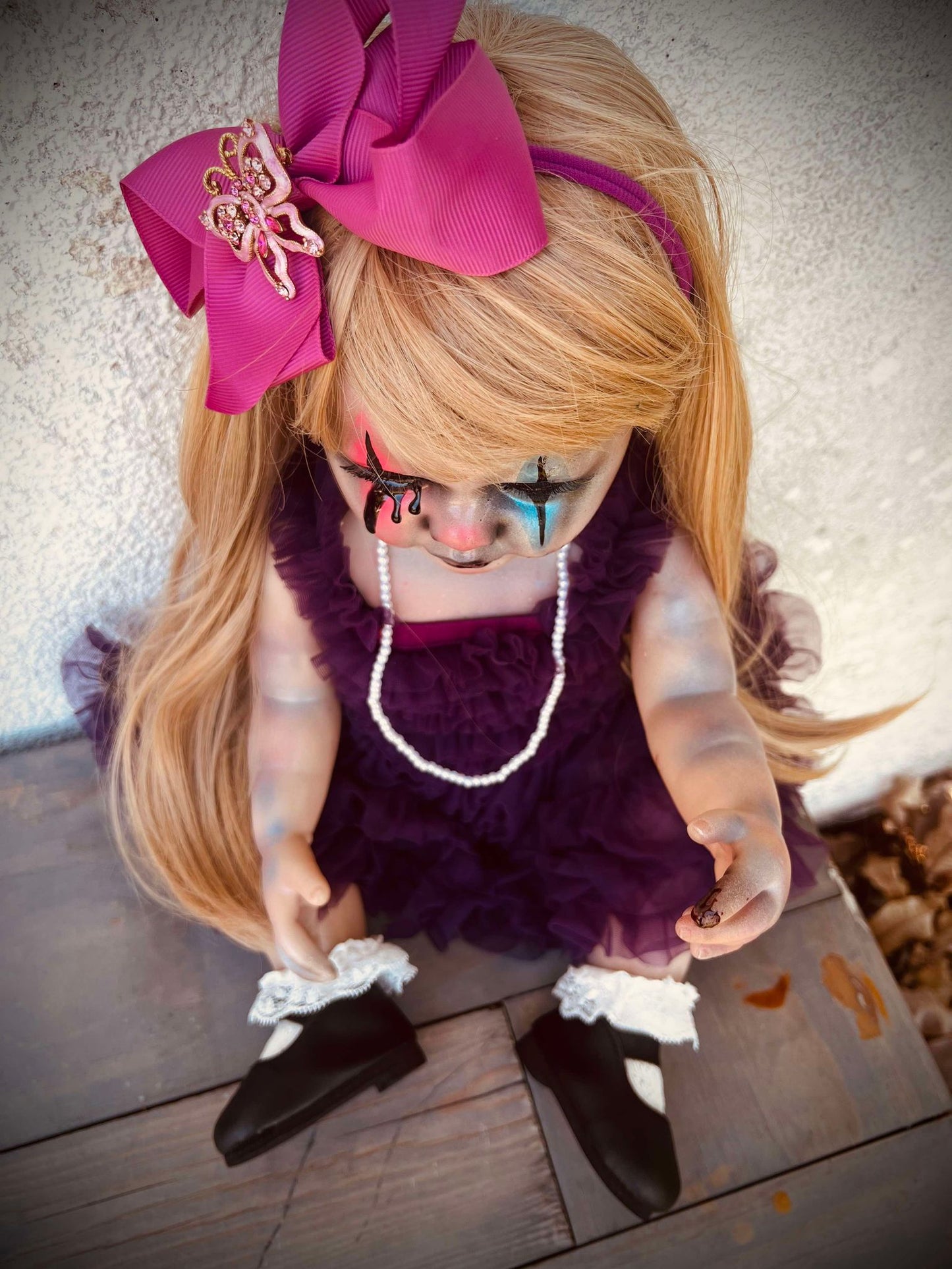 Meet Logan 23" Vinyl Reborn Baby Doll Deadly Clown Creepy Haunted Spirit Infected Scary Spooky Zombie Paranormal Energy Oddity Gift Idea