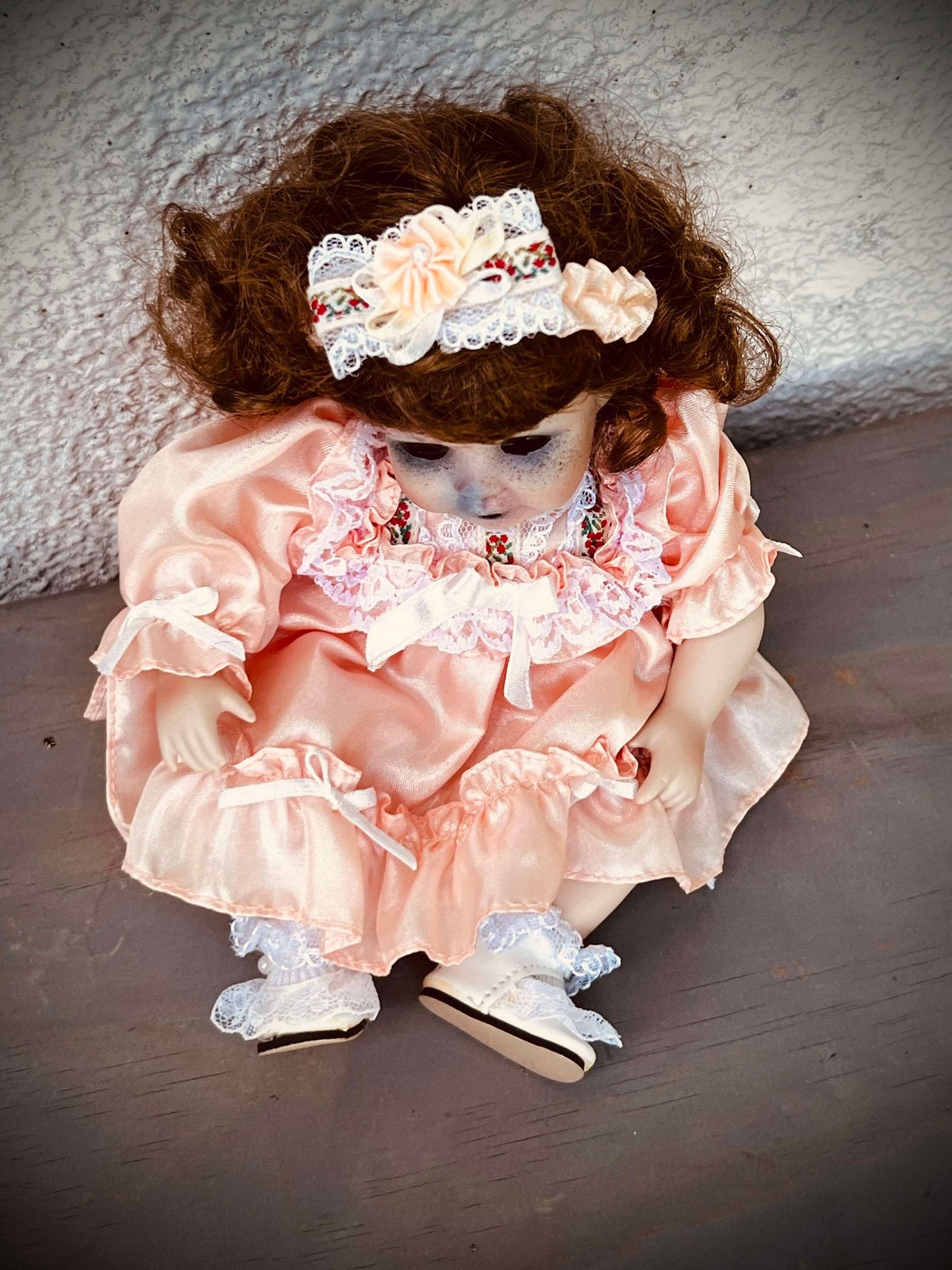 Meet Rosa 8" Mini Haunt Doll Porcelain Zombie Undead Witchy Creepy Haunted Spirit Paranormal Spooky Possessed Positive Oddity Gift Idea