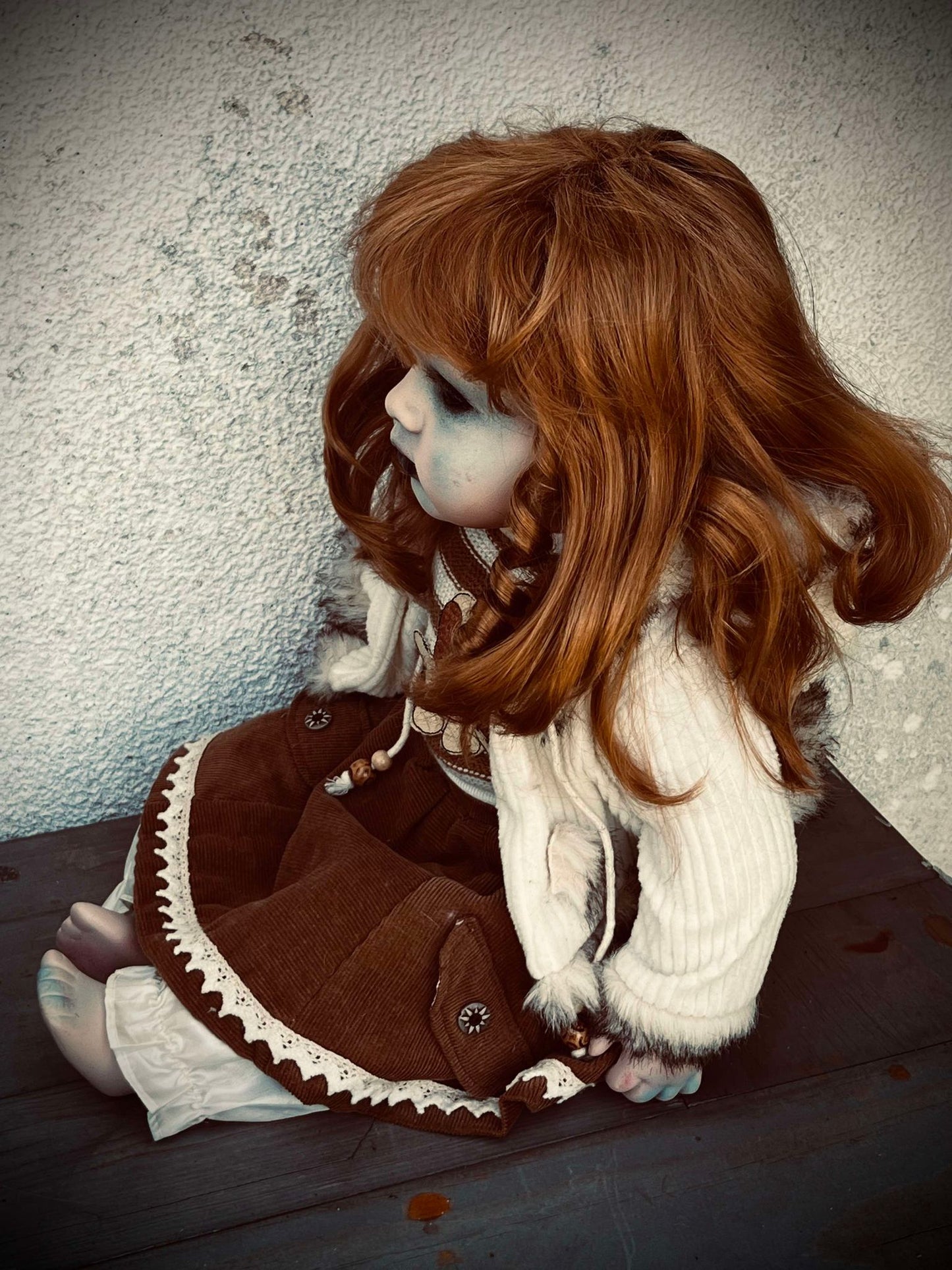 Meet Serenity 23" Haunted Doll Porcelain Witchy Creepy Spirit Infected Spooky Possessed Positive Oddity Gift Idea Paranormal Active Vessel