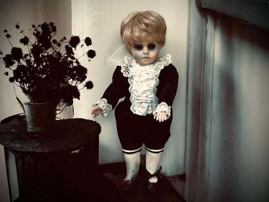 Meet Andi 13" Doll Porcelain Undead Witchy Creepy Haunted Spirit Scary Spooky Possessed Positive Oddity Occult Vessel Paranormal Gift