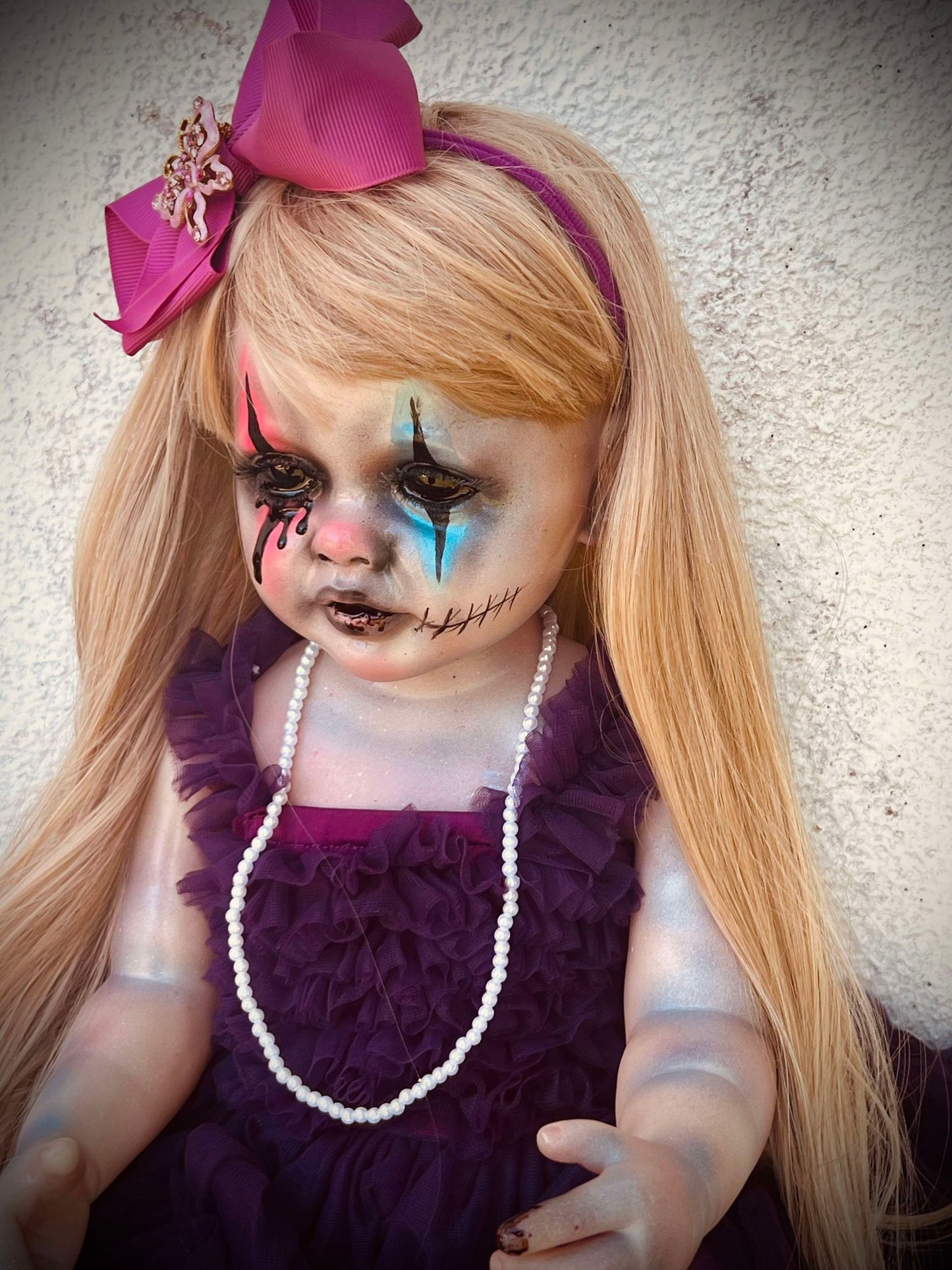 Meet Logan 23" Vinyl Reborn Baby Doll Deadly Clown Creepy Haunted Spirit Infected Scary Spooky Zombie Paranormal Energy Oddity Gift Idea