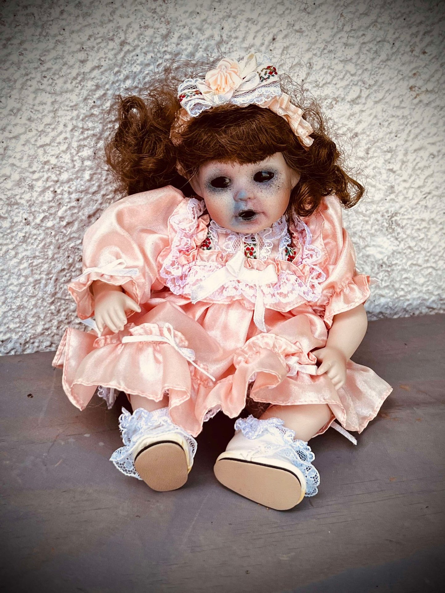 Meet Rosa 8" Mini Haunt Doll Porcelain Zombie Undead Witchy Creepy Haunted Spirit Paranormal Spooky Possessed Positive Oddity Gift Idea