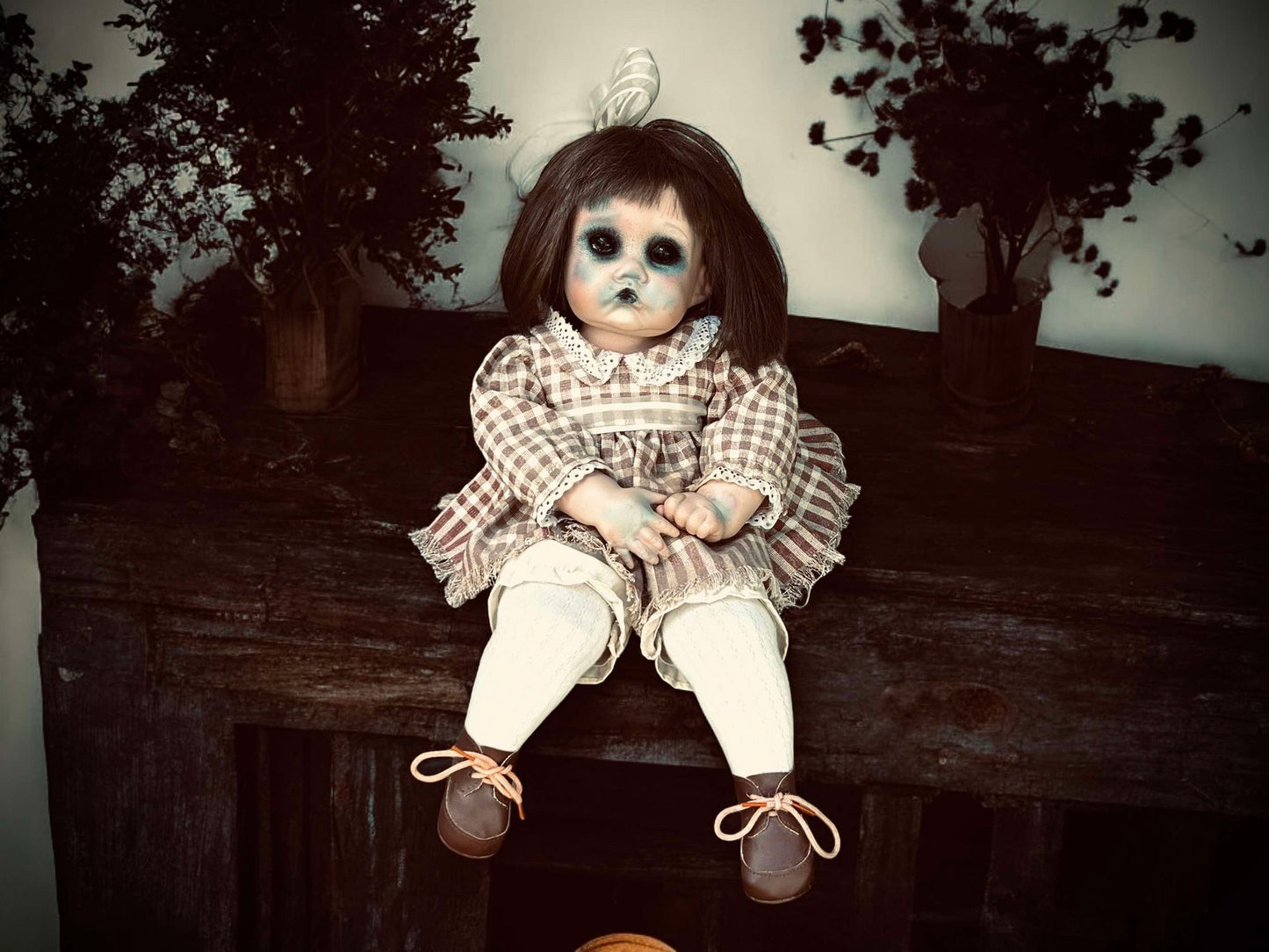 Meet Mina 16" Doll Porcelain Undead Witchy Creepy Haunted Spirit Scary Spooky Possessed Positive Oddity Occult Vessel Paranormal Gift Idea