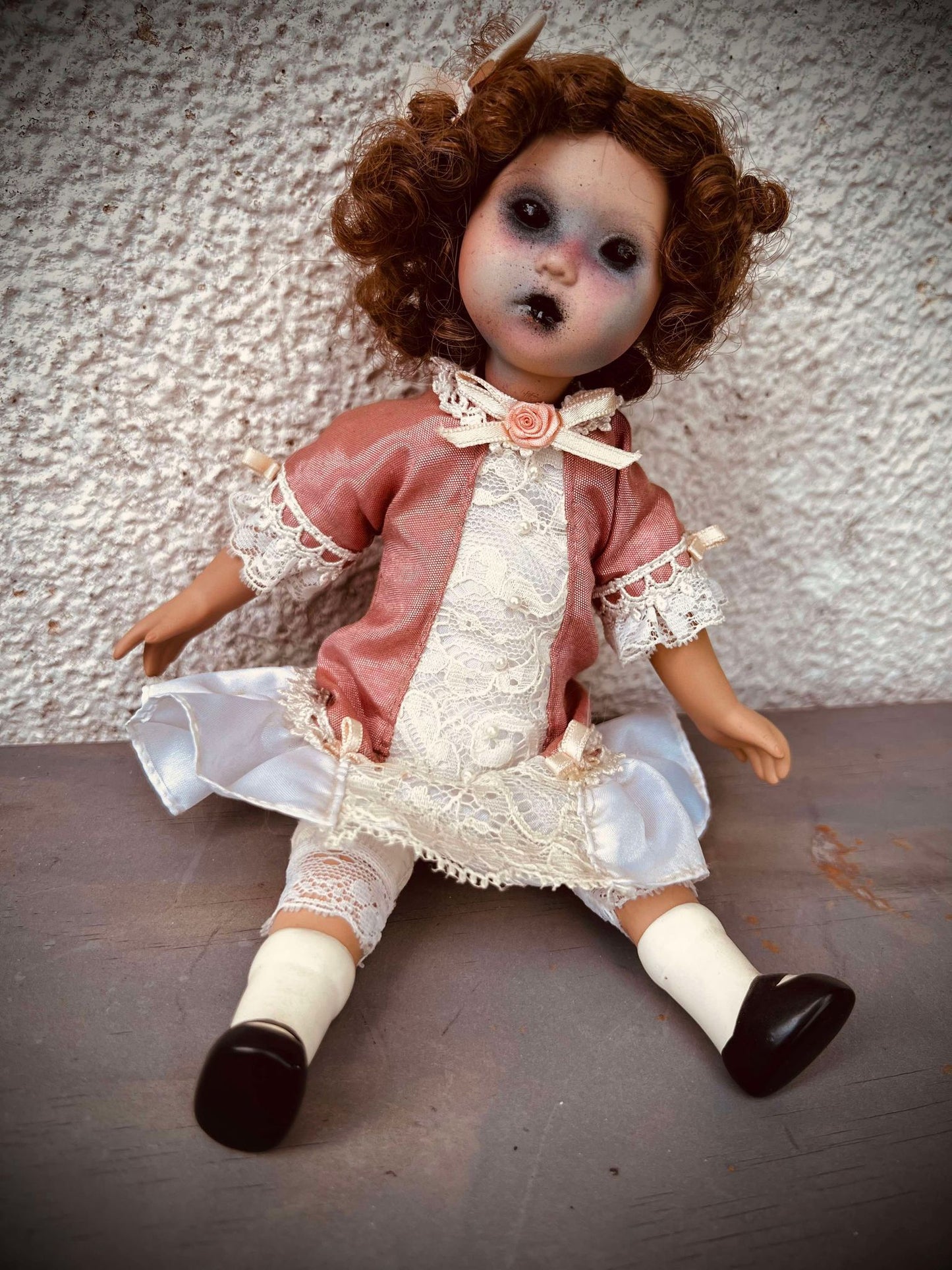 Meet Rosie 9" Mini Haunt Doll Porcelain Zombie Undead Witchy Creepy Haunted Spirit Paranormal Spooky Possessed Positive Oddity Gift Idea