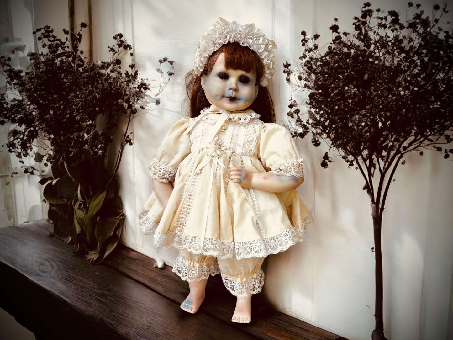 Meet Mckenzie 20" Doll Porcelain Undead Witchy Creepy Haunted Spirit Scary Spooky Possessed Positive Oddity Occult Vessel Paranormal Gift