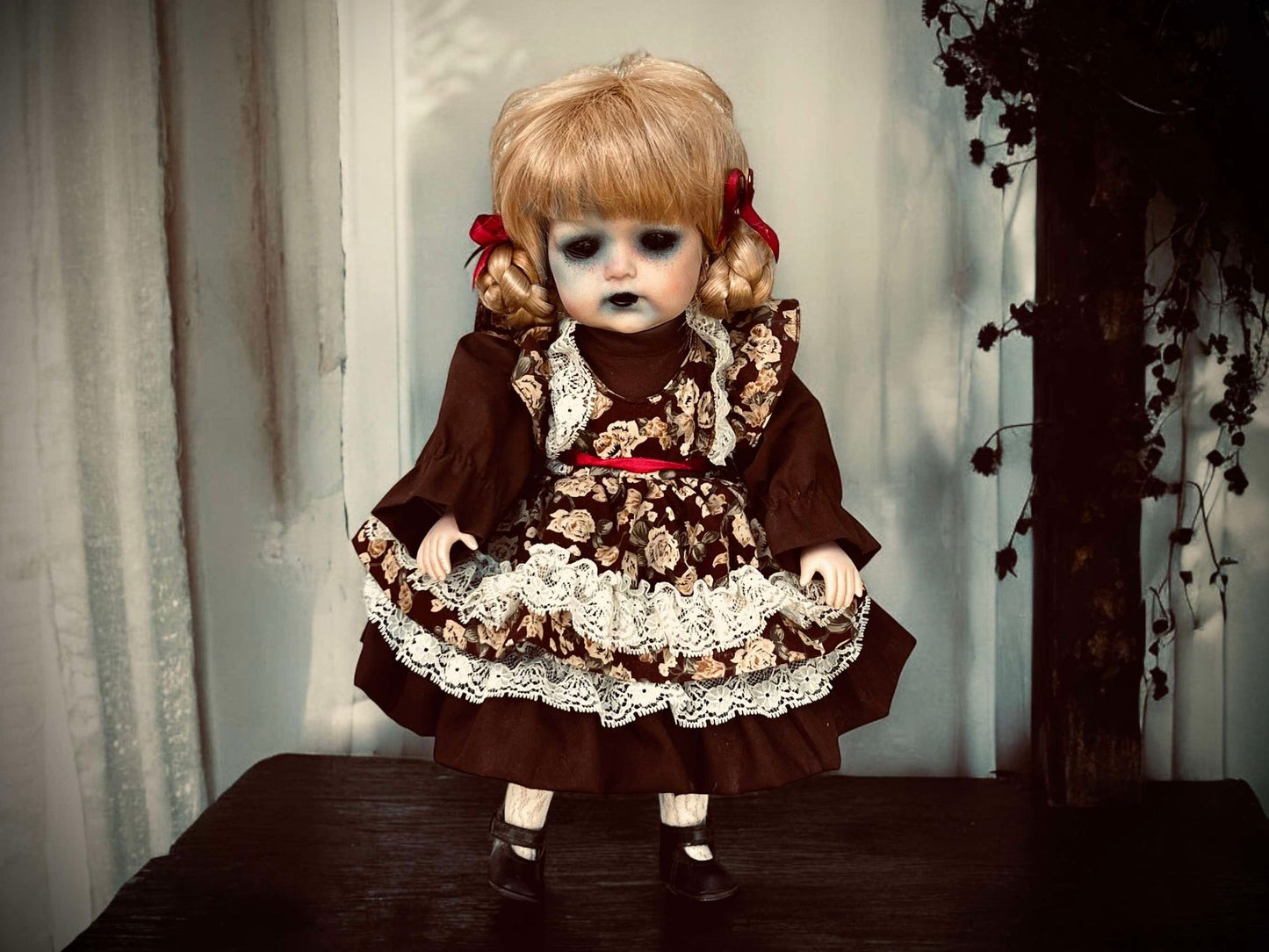 Meet Elyse 14" Doll Porcelain Undead Witchy Creepy Haunted Spirit Scary Spooky Possessed Positive Oddity Occult Vessel Paranormal Gift