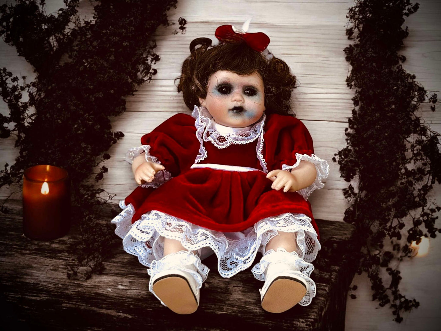 Meet Rory 8" Mini Haunt Doll Porcelain Zombie Undead Witchy Creepy Haunted Spirit Paranormal Spooky Possessed Positive Oddity Gift Idea