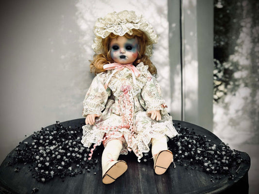 Meet Rose 18" Doll Porcelain Undead Witchy Creepy Haunted Spirit Scary Spooky Possessed Positive Oddity Occult Vessel Paranormal Gift Idea