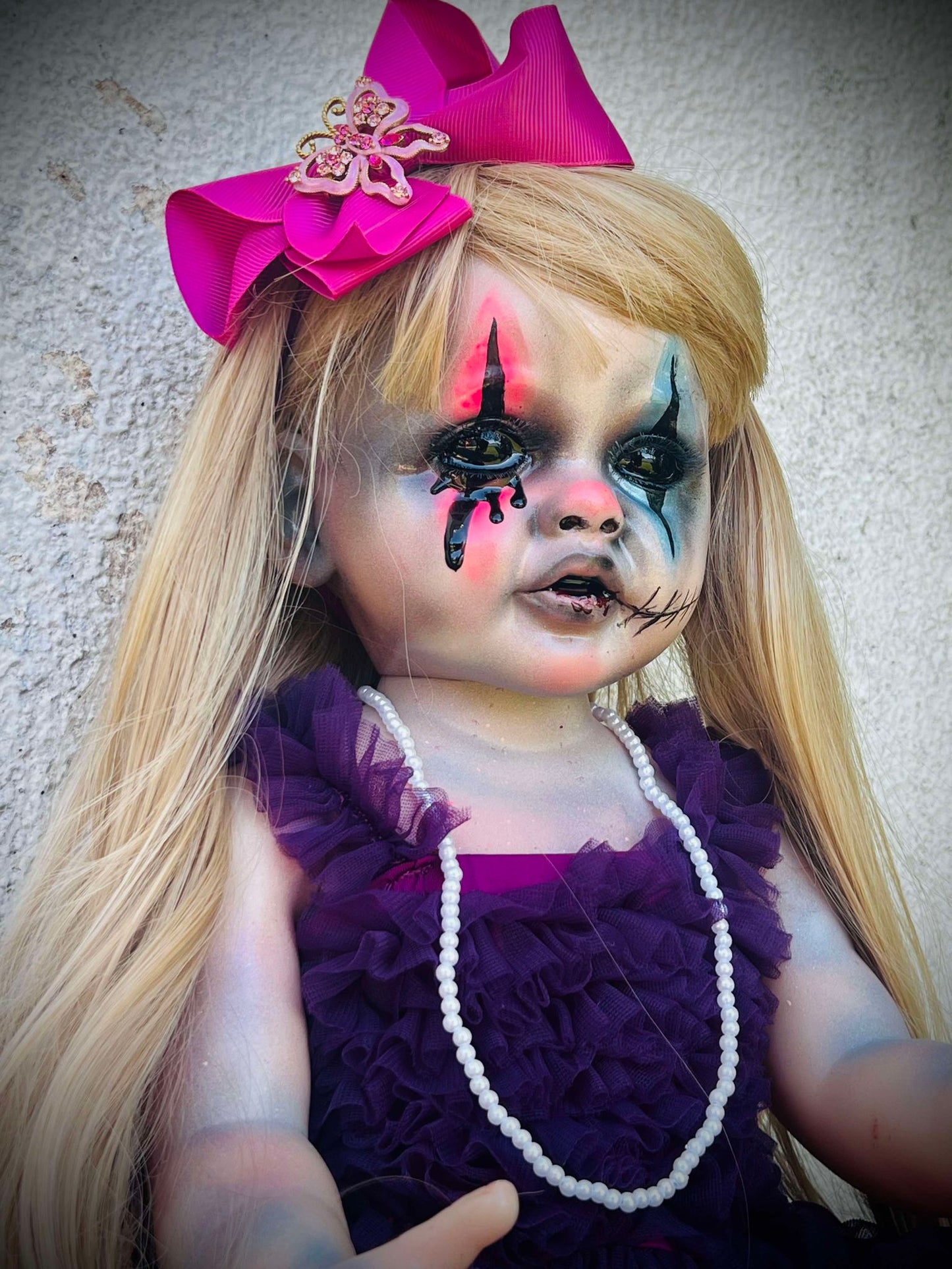 Meet Logan 23" Vinyl Reborn Baby Doll Deadly Clown Creepy Haunted Spirit Infected Scary Spooky Zombie Paranormal Energy Oddity Gift Idea