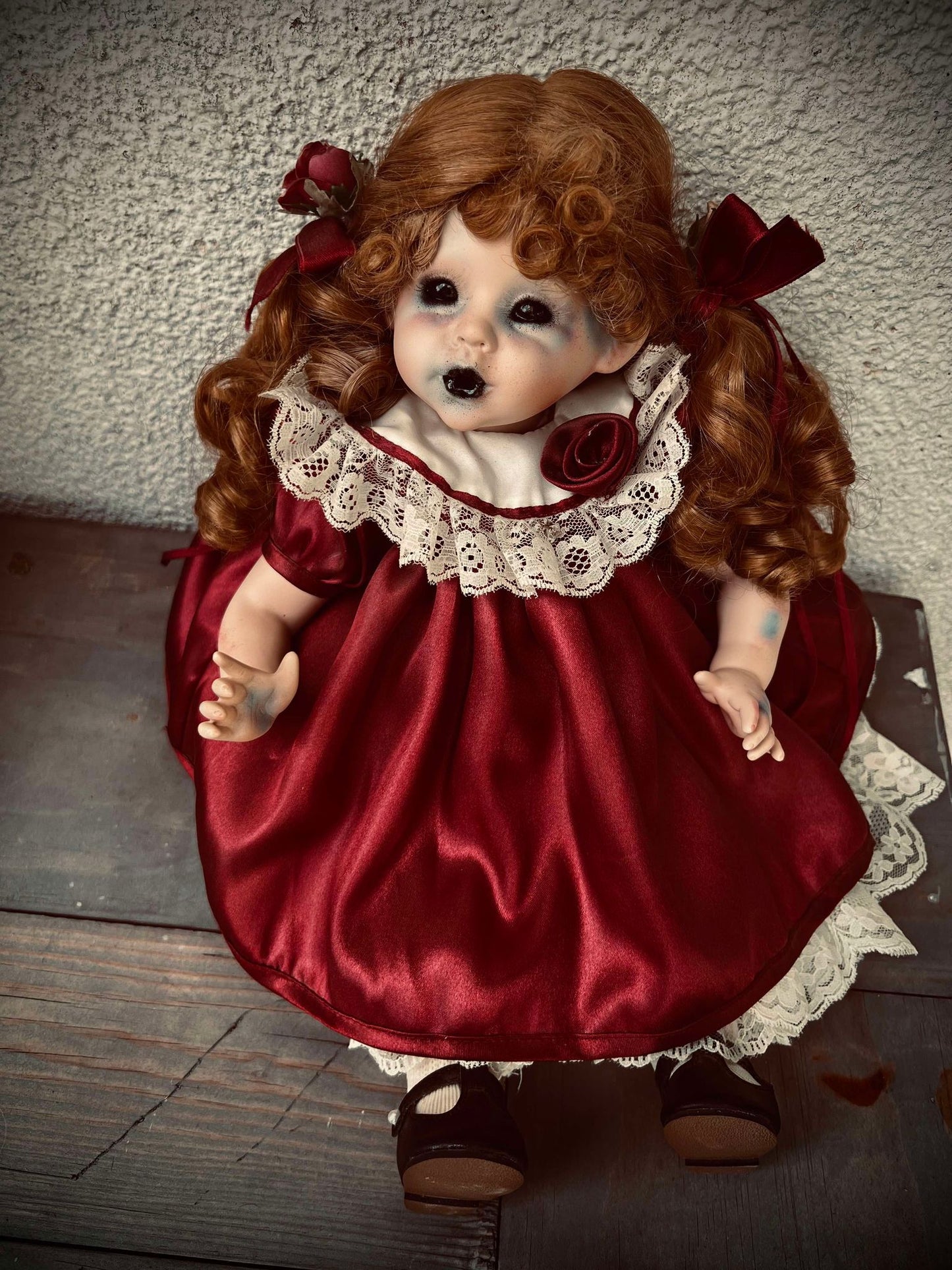 Meet Evangeline 15" Doll Porcelain Undead Witchy Creepy Haunted Spirit Scary Spooky Possessed Positive Oddity Occult Vessel Paranormal