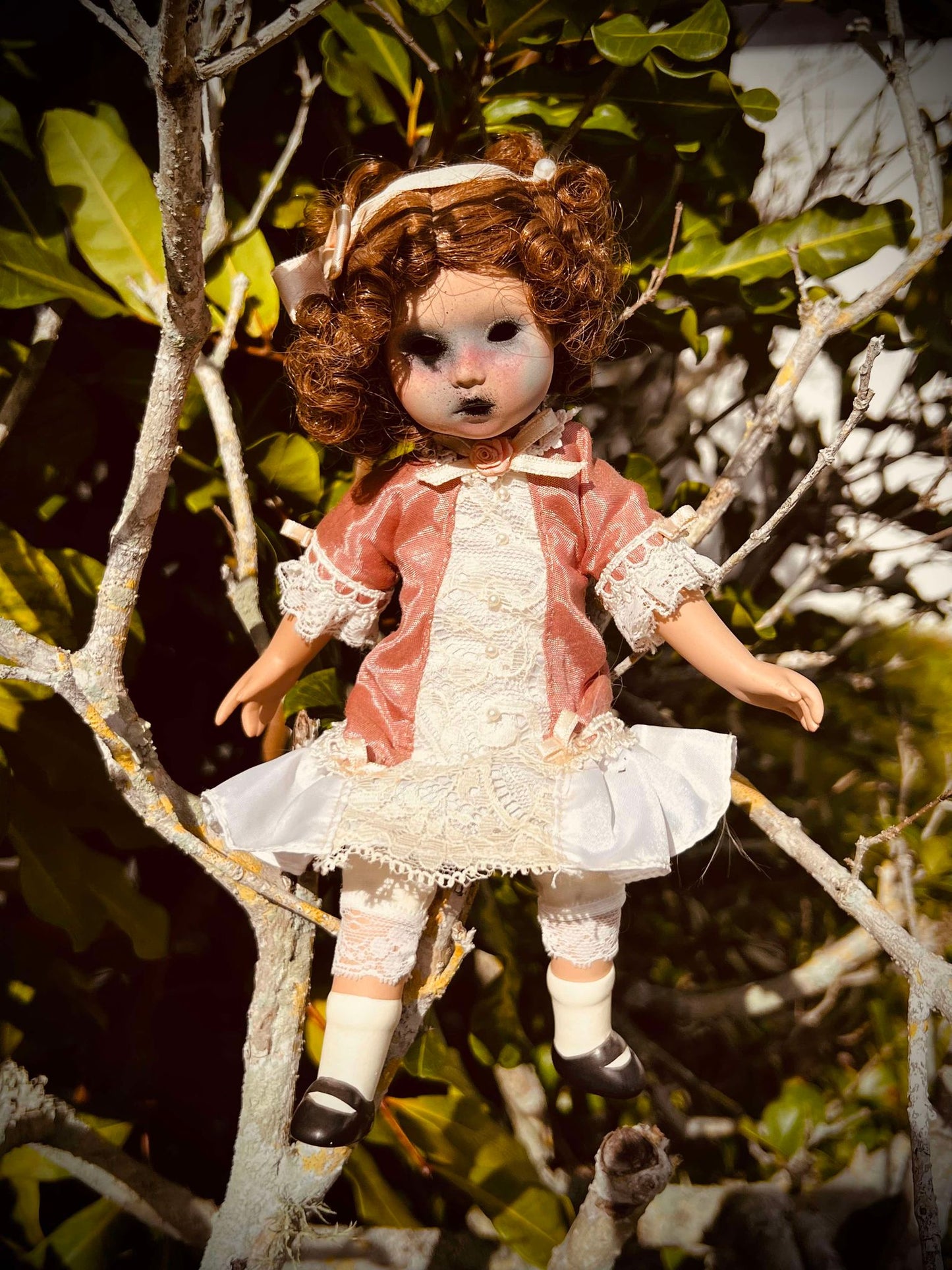 Meet Rosie 9" Mini Haunt Doll Porcelain Zombie Undead Witchy Creepy Haunted Spirit Paranormal Spooky Possessed Positive Oddity Gift Idea