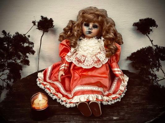 Meet Gracie 16" Doll Porcelain Undead Witchy Creepy Haunted Spirit Scary Spooky Possessed Positive Oddity Occult Vessel Paranormal Gift Idea