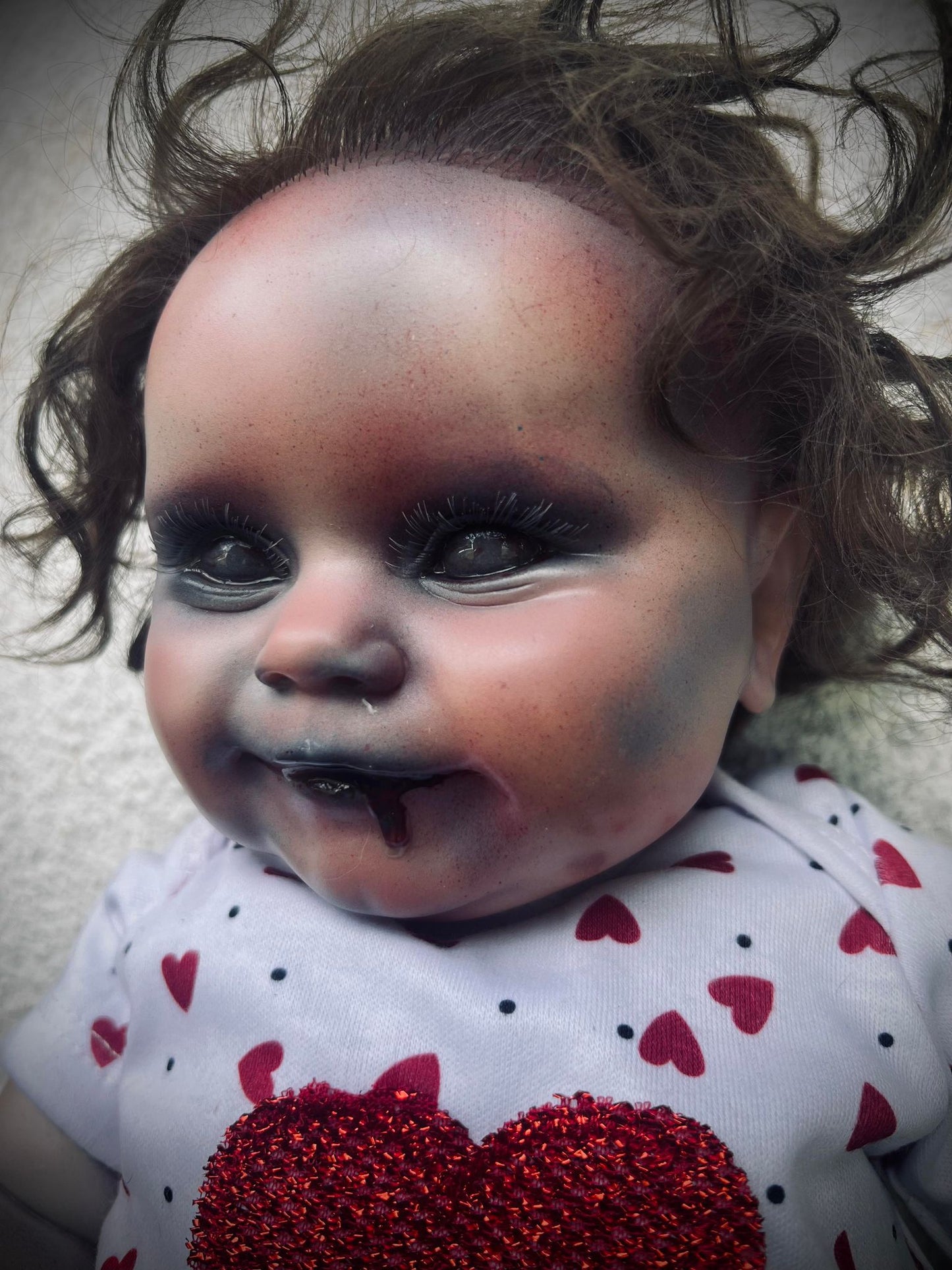 Meet Amirah 18" Vinyl Reborn Baby Doll Witchy Creepy Haunted Spirit Infected Scary Spooky Zombie Positive Energy Oddity Gift Idea Paranormal