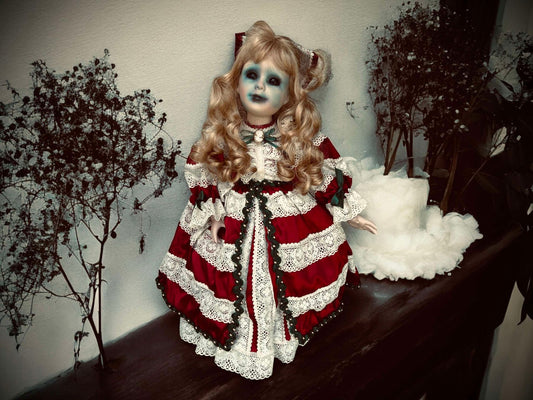 Meet Keilani 22" Doll Porcelain Undead Witchy Creepy Haunted Spirit Scary Spooky Possessed Positive Oddity Occult Vessel Paranormal Gift