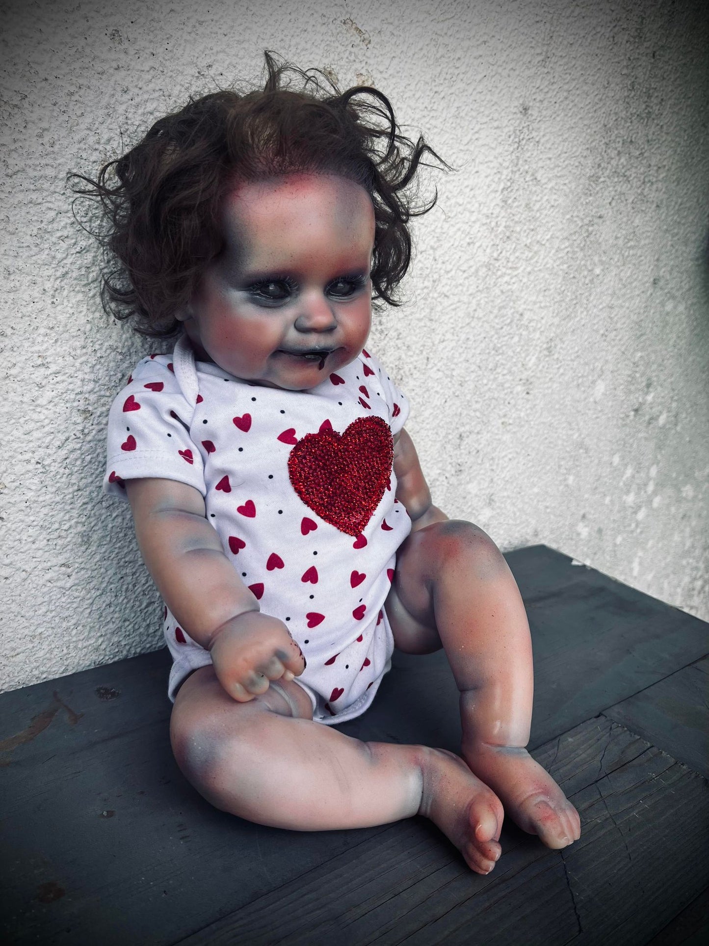 Meet Amirah 18" Vinyl Reborn Baby Doll Witchy Creepy Haunted Spirit Infected Scary Spooky Zombie Positive Energy Oddity Gift Idea Paranormal