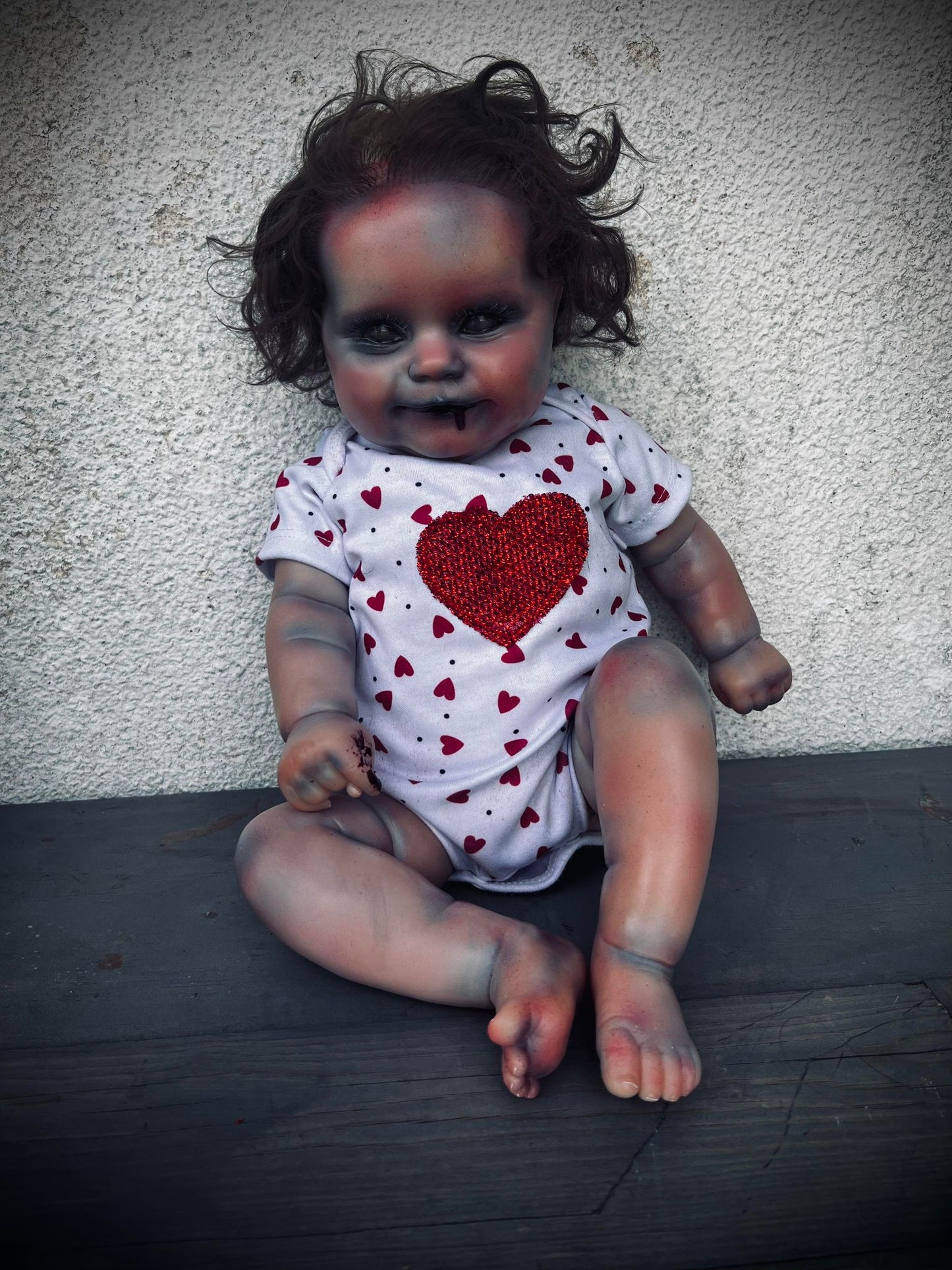 Meet Amirah 18" Vinyl Reborn Baby Doll Witchy Creepy Haunted Spirit Infected Scary Spooky Zombie Positive Energy Oddity Gift Idea Paranormal