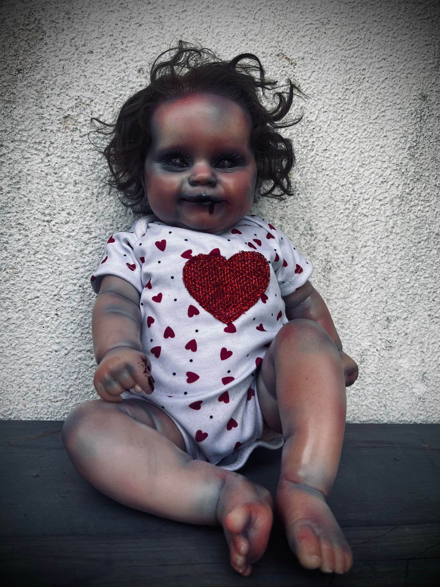 Meet Amirah 18" Vinyl Reborn Baby Doll Witchy Creepy Haunted Spirit Infected Scary Spooky Zombie Positive Energy Oddity Gift Idea Paranormal